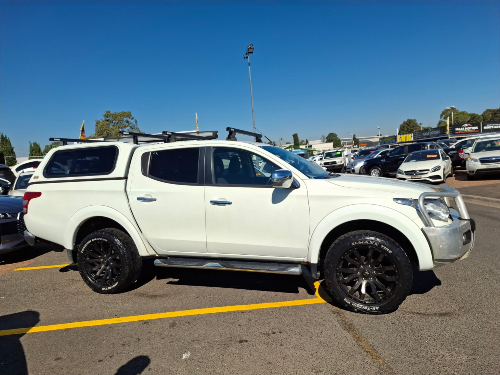 2016 MITSUBISHI TRITON MQ MY16 GLX (4x4) 6 SP MANUAL C/CHAS