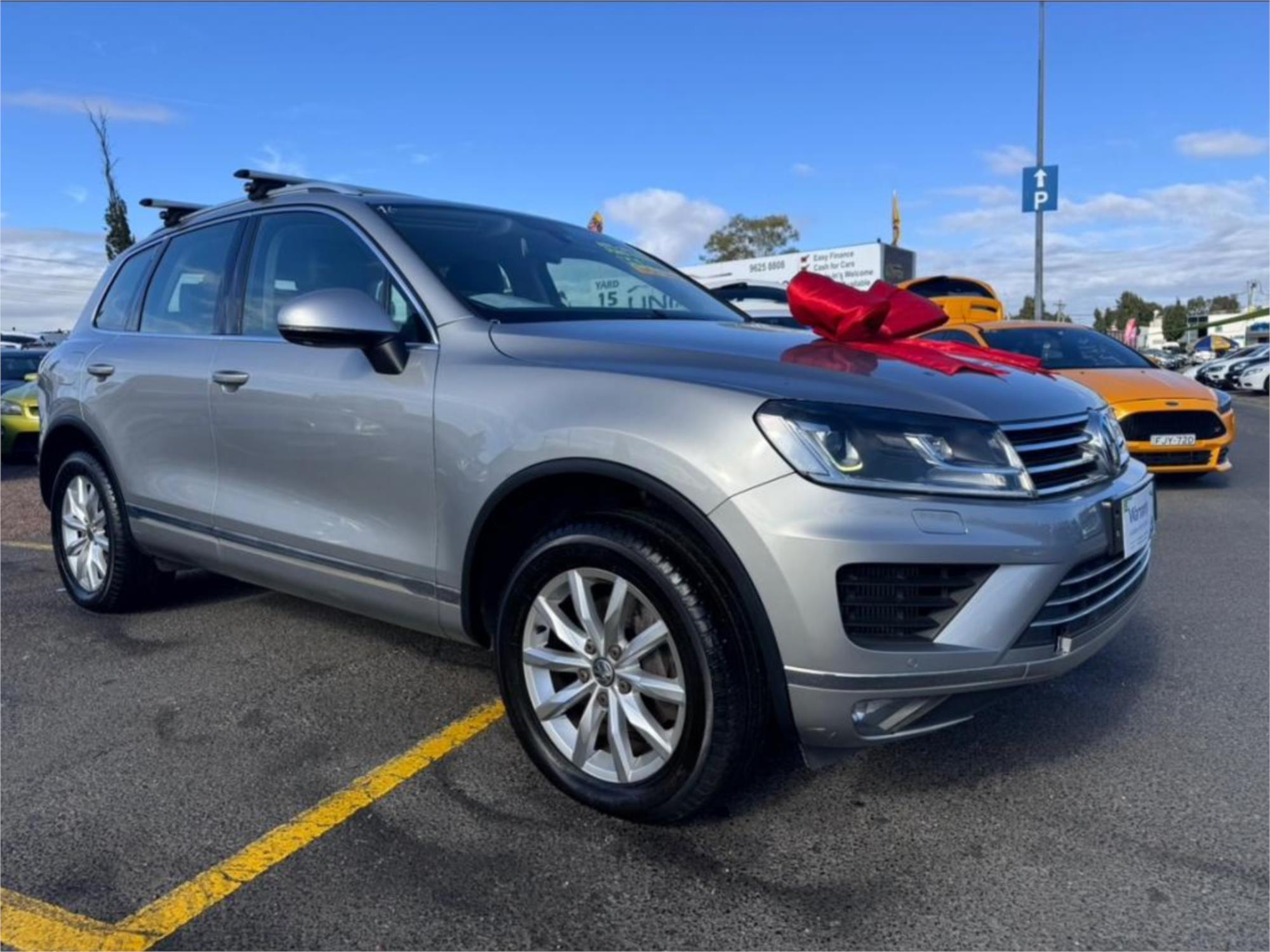 2015 VOLKSWAGEN TOUAREG 7P MY15 150 TDI 8 SP AUTOMATIC 4D WAGON