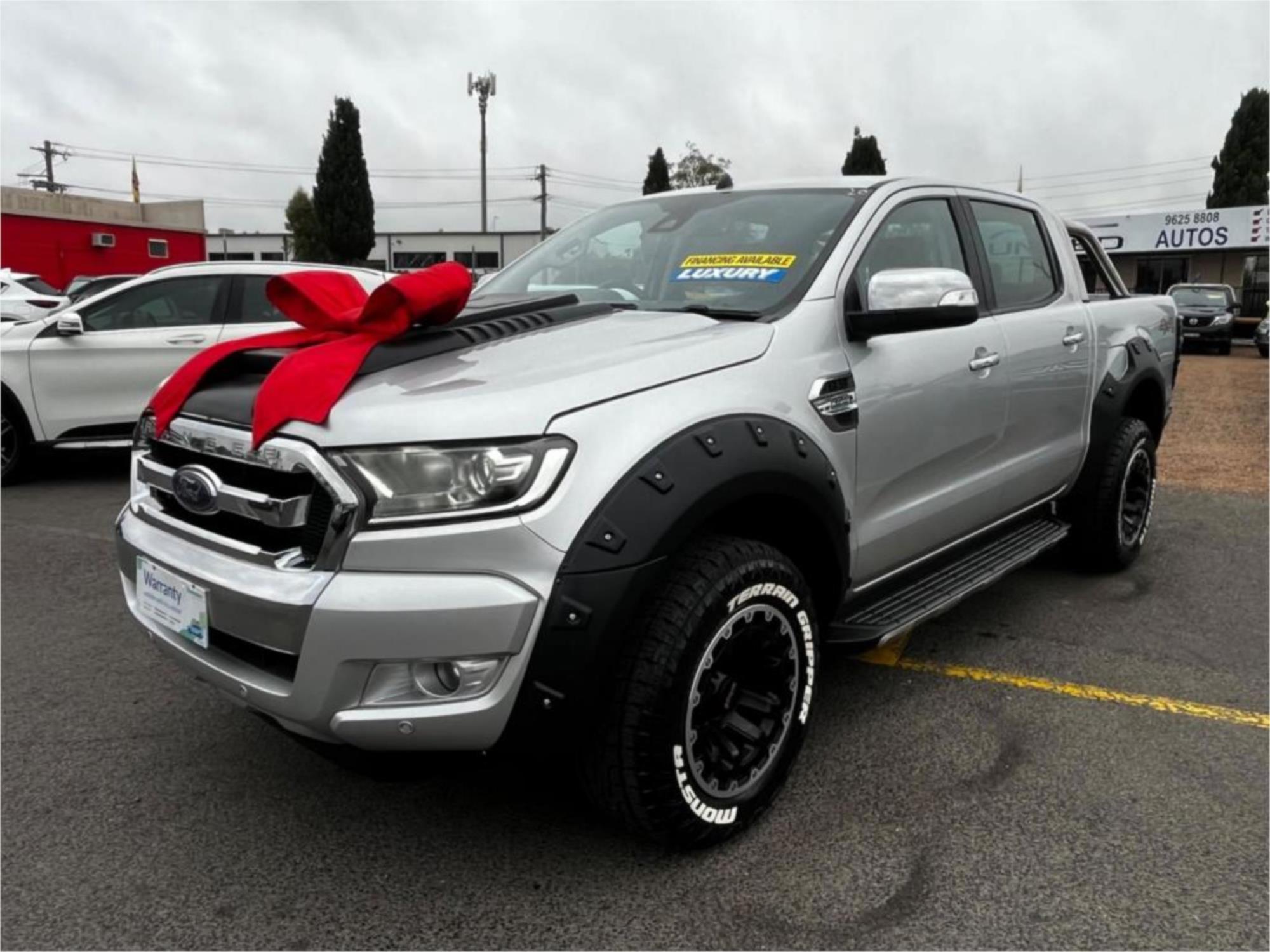 2017 FORD RANGER PX MKII MY17 XLT 3.2 (4x4) 6 SP AUTOMATIC DUAL CAB UTILITY