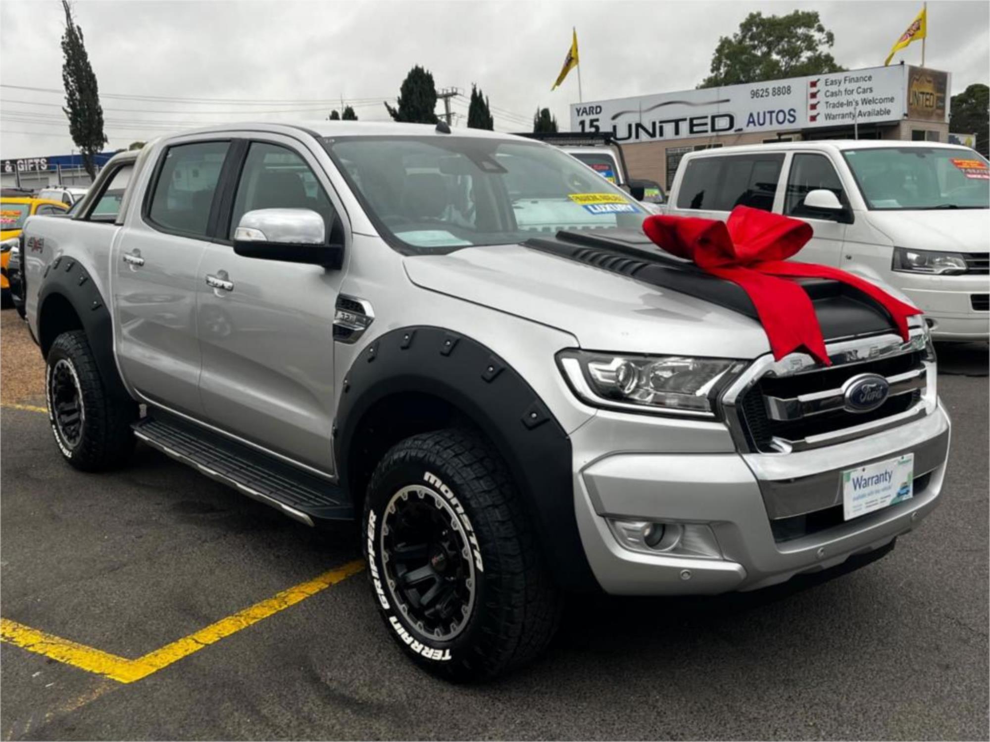 2017 FORD RANGER PX MKII MY17 XLT 3.2 (4x4) 6 SP AUTOMATIC DUAL CAB UTILITY