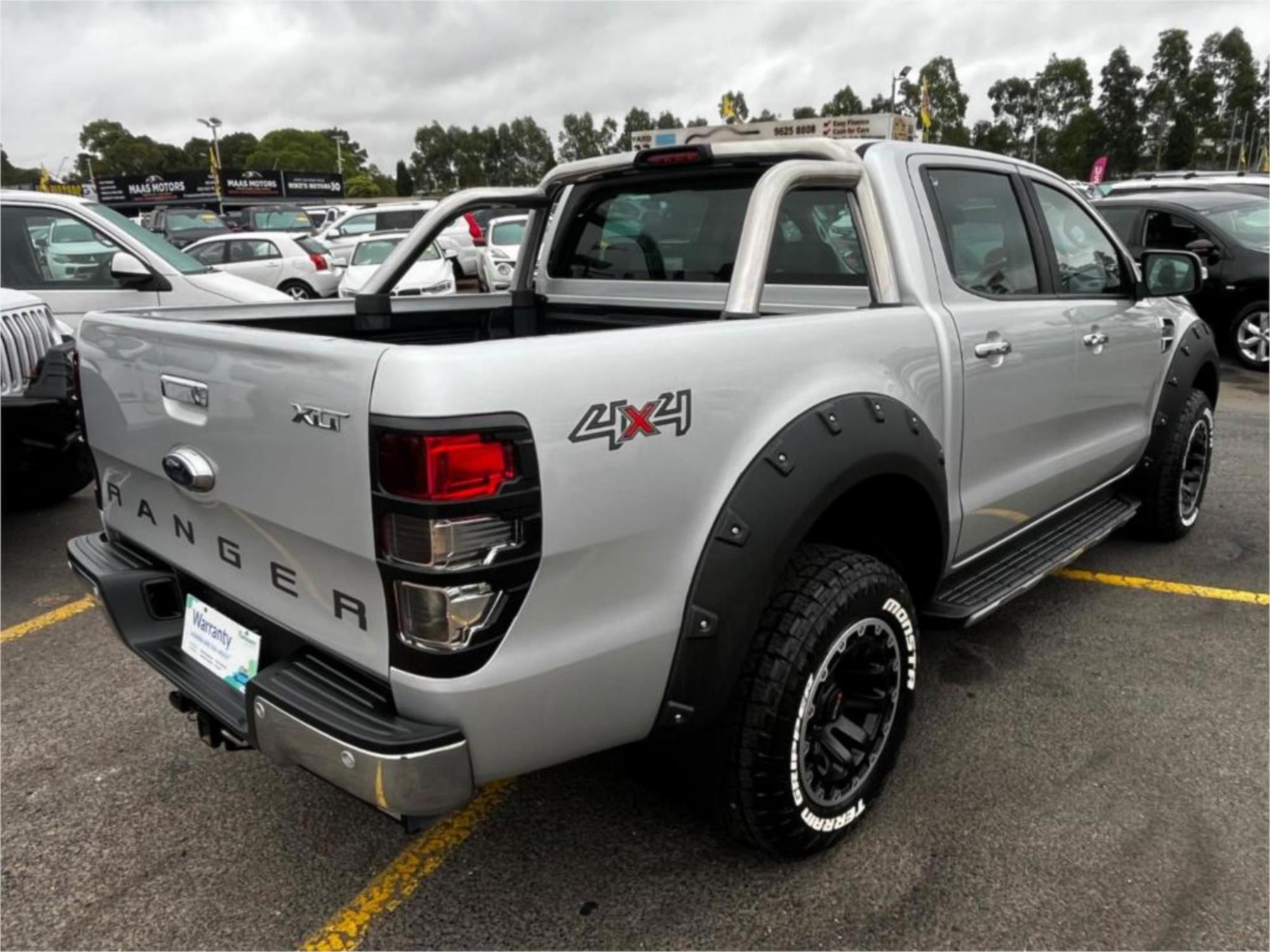 2017 FORD RANGER PX MKII MY17 XLT 3.2 (4x4) 6 SP AUTOMATIC DUAL CAB UTILITY
