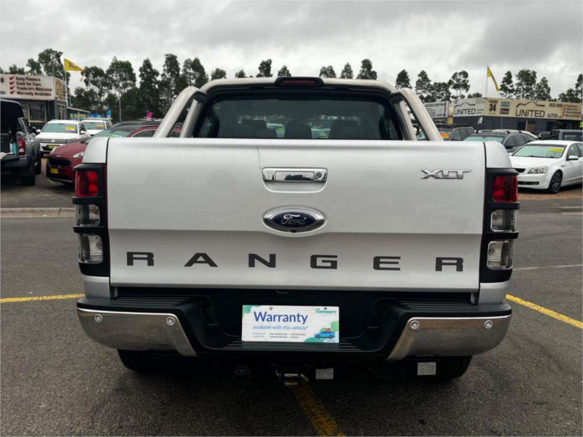 2017 FORD RANGER PX MKII MY17 XLT 3.2 (4x4) 6 SP AUTOMATIC DUAL CAB UTILITY