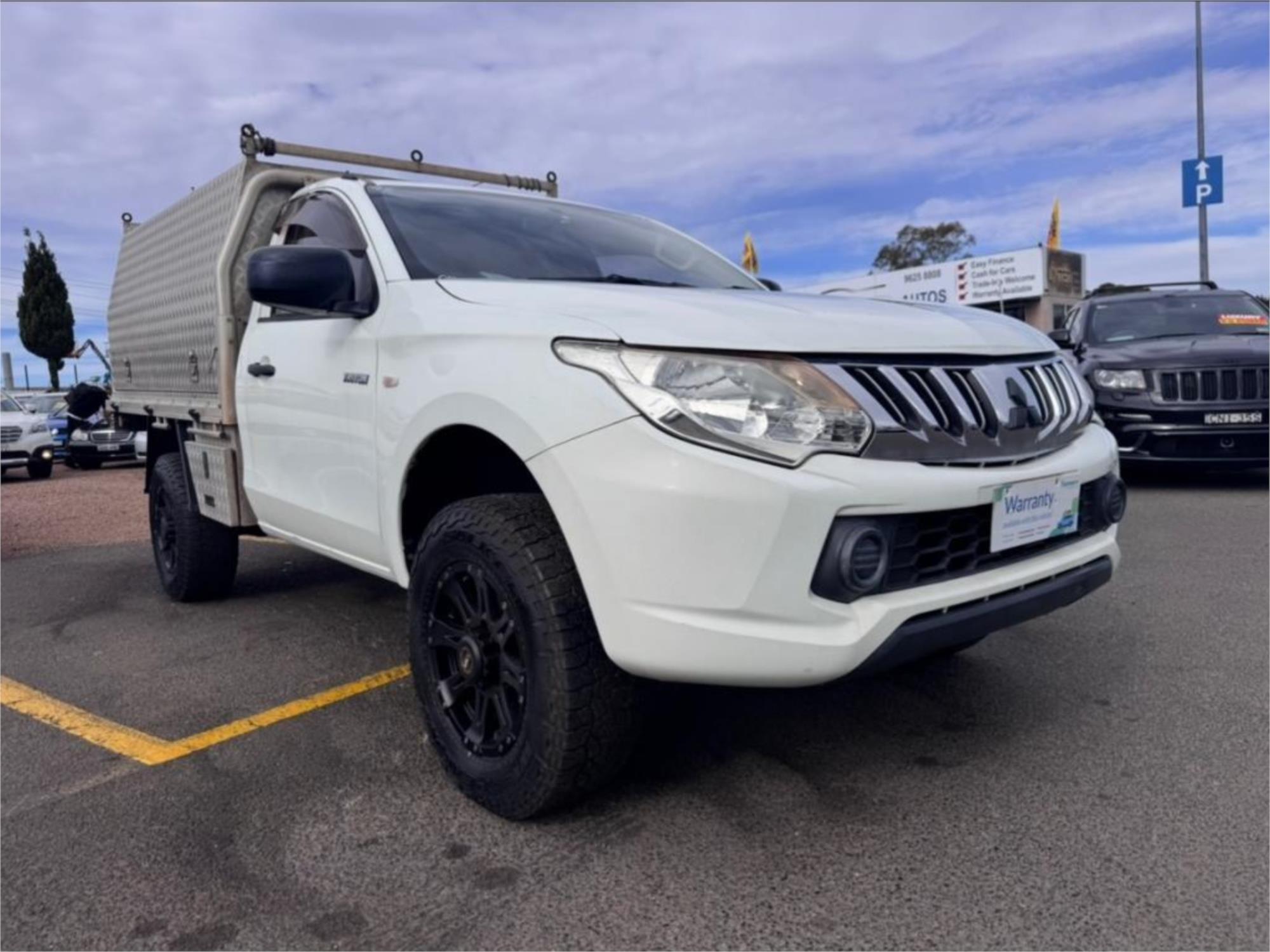 2016 MITSUBISHI TRITON MQ MY16 GLX (4x4) 6 SP MANUAL C/CHAS