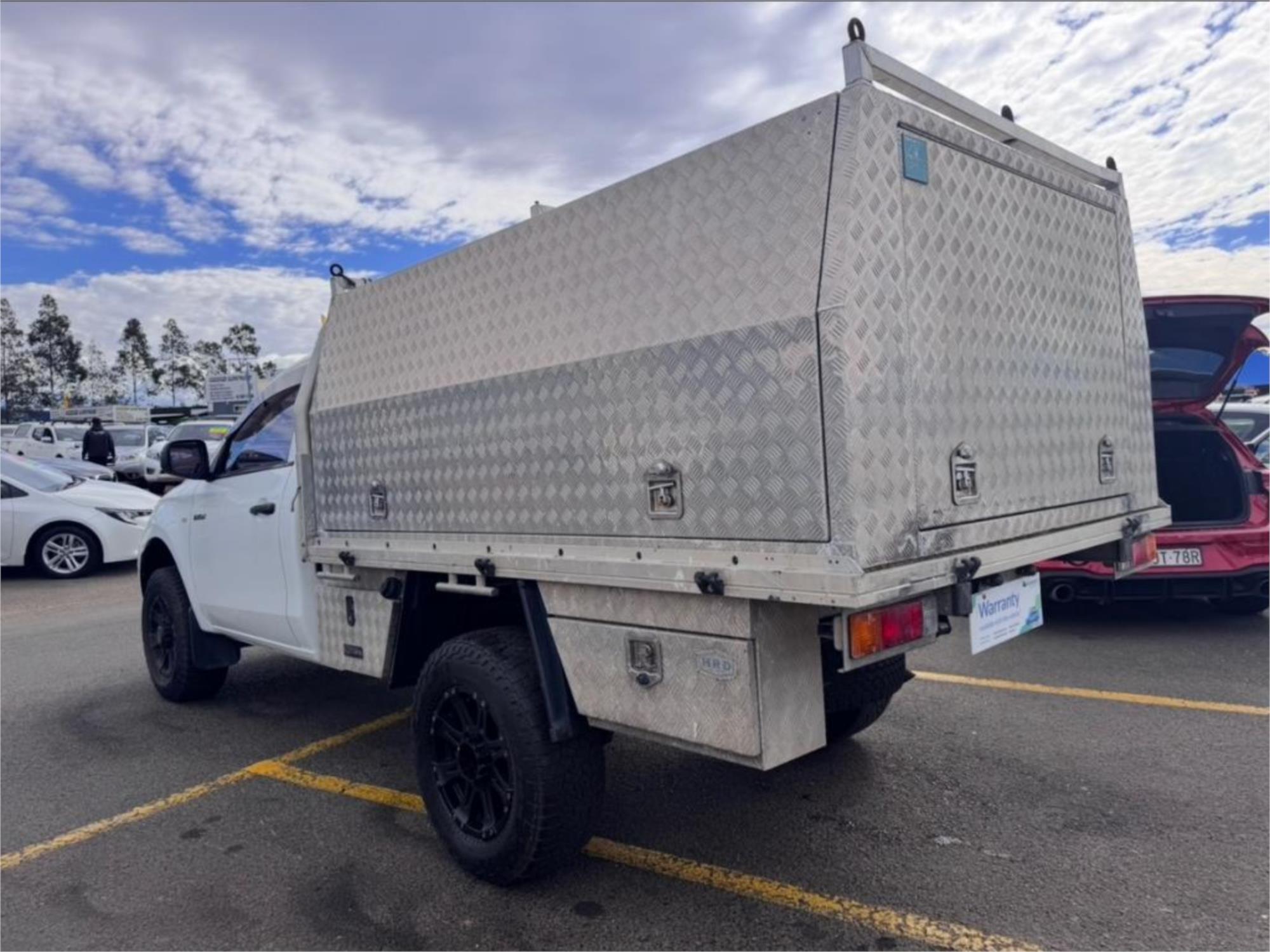 2016 MITSUBISHI TRITON MQ MY16 GLX (4x4) 6 SP MANUAL C/CHAS