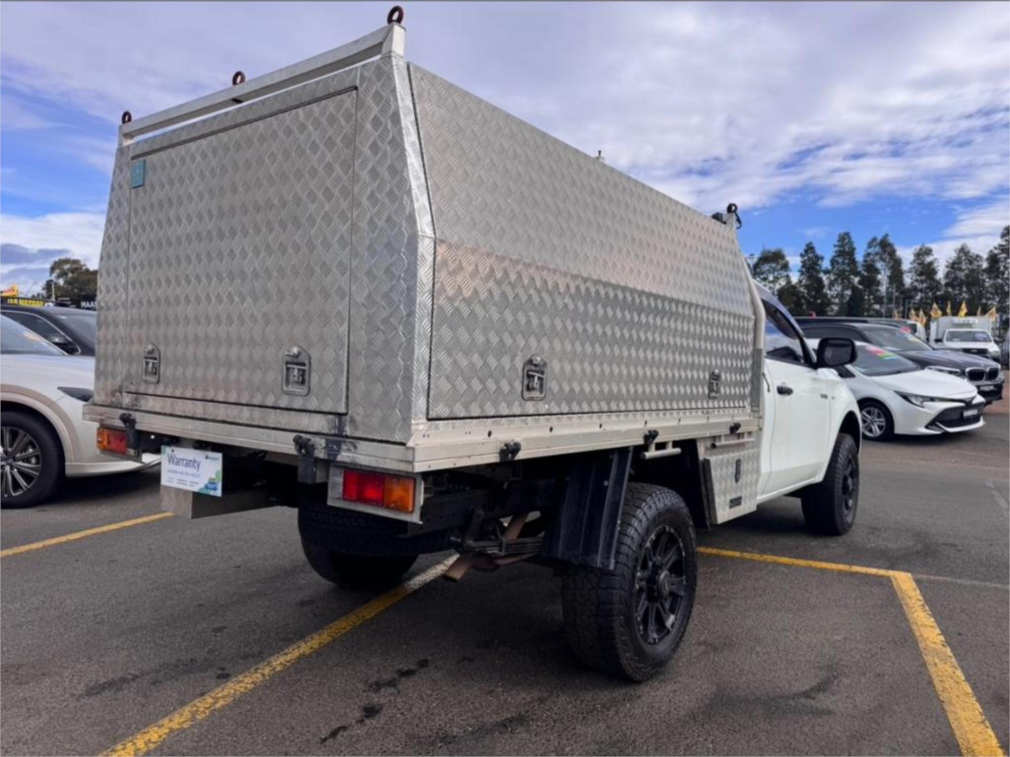 2016 MITSUBISHI TRITON MQ MY16 GLX (4x4) 6 SP MANUAL C/CHAS