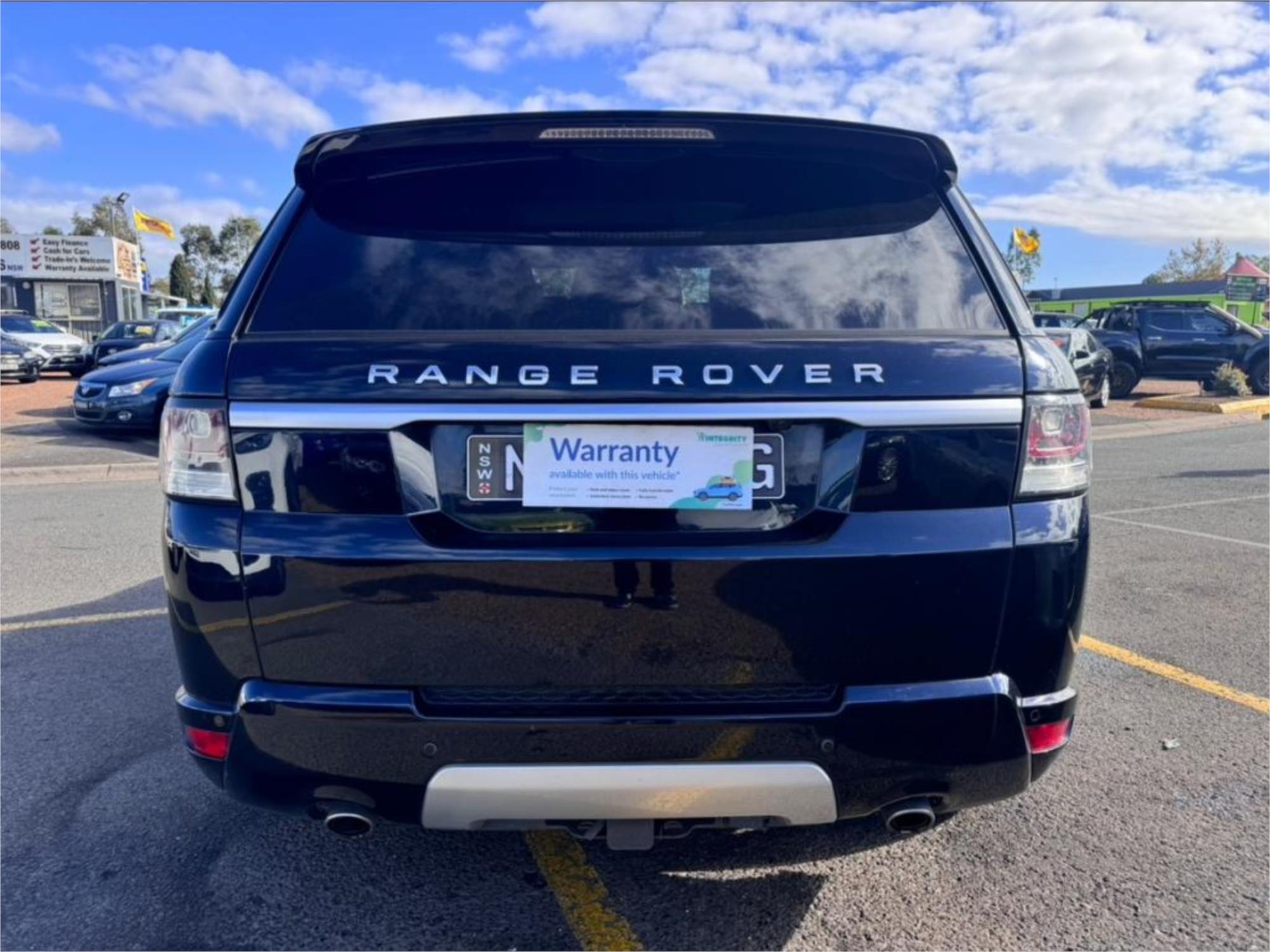 2014 RANGE ROVER RANGE ROVER LW SPORT 3.0 SDV6 SE 8 SP AUTOMATIC 4D WAGON