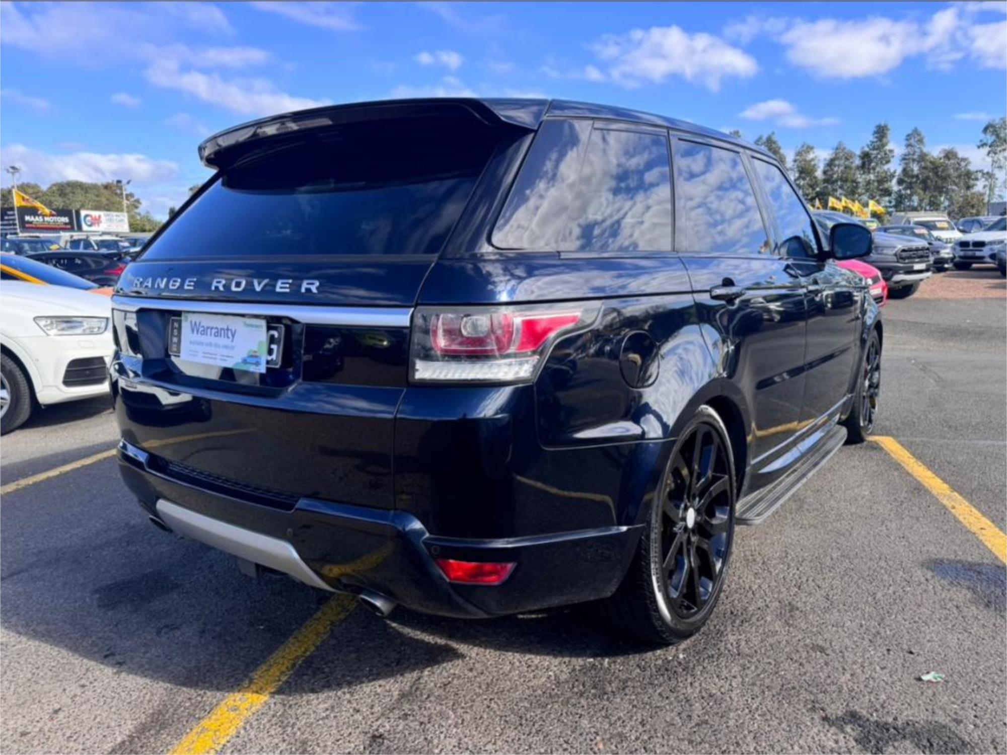 2014 RANGE ROVER RANGE ROVER LW SPORT 3.0 SDV6 SE 8 SP AUTOMATIC 4D WAGON