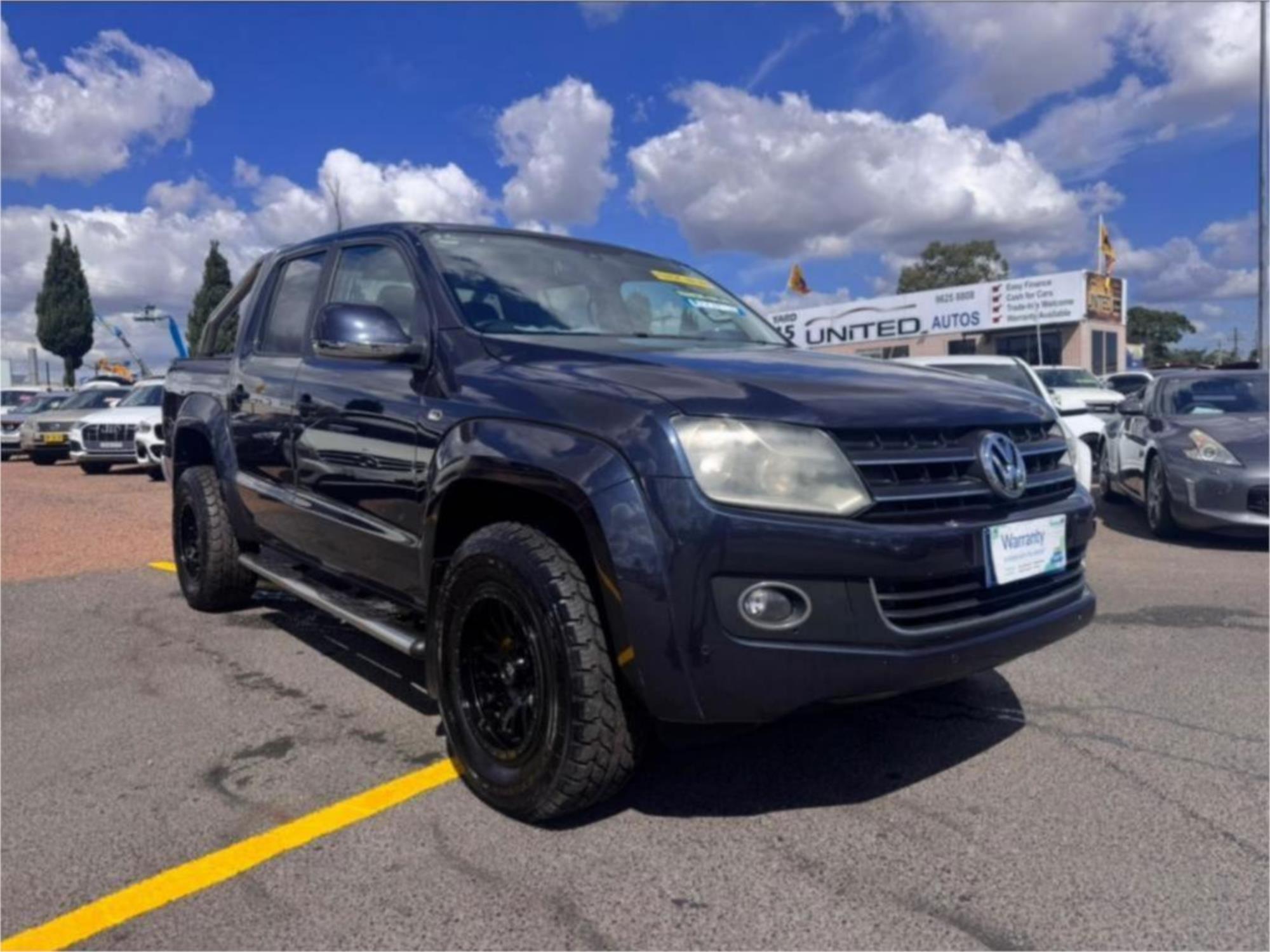 2014 VOLKSWAGEN AMAROK 2H MY14 TDI420 (4x4) 8 SP AUTOMATIC DUAL C/CHAS