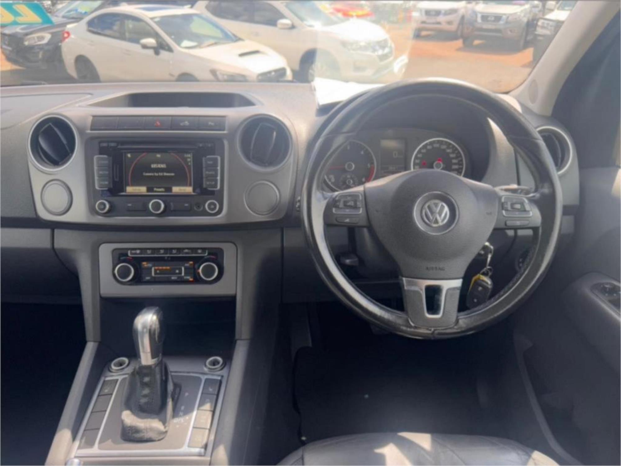 2014 VOLKSWAGEN AMAROK 2H MY14 TDI420 (4x4) 8 SP AUTOMATIC DUAL C/CHAS