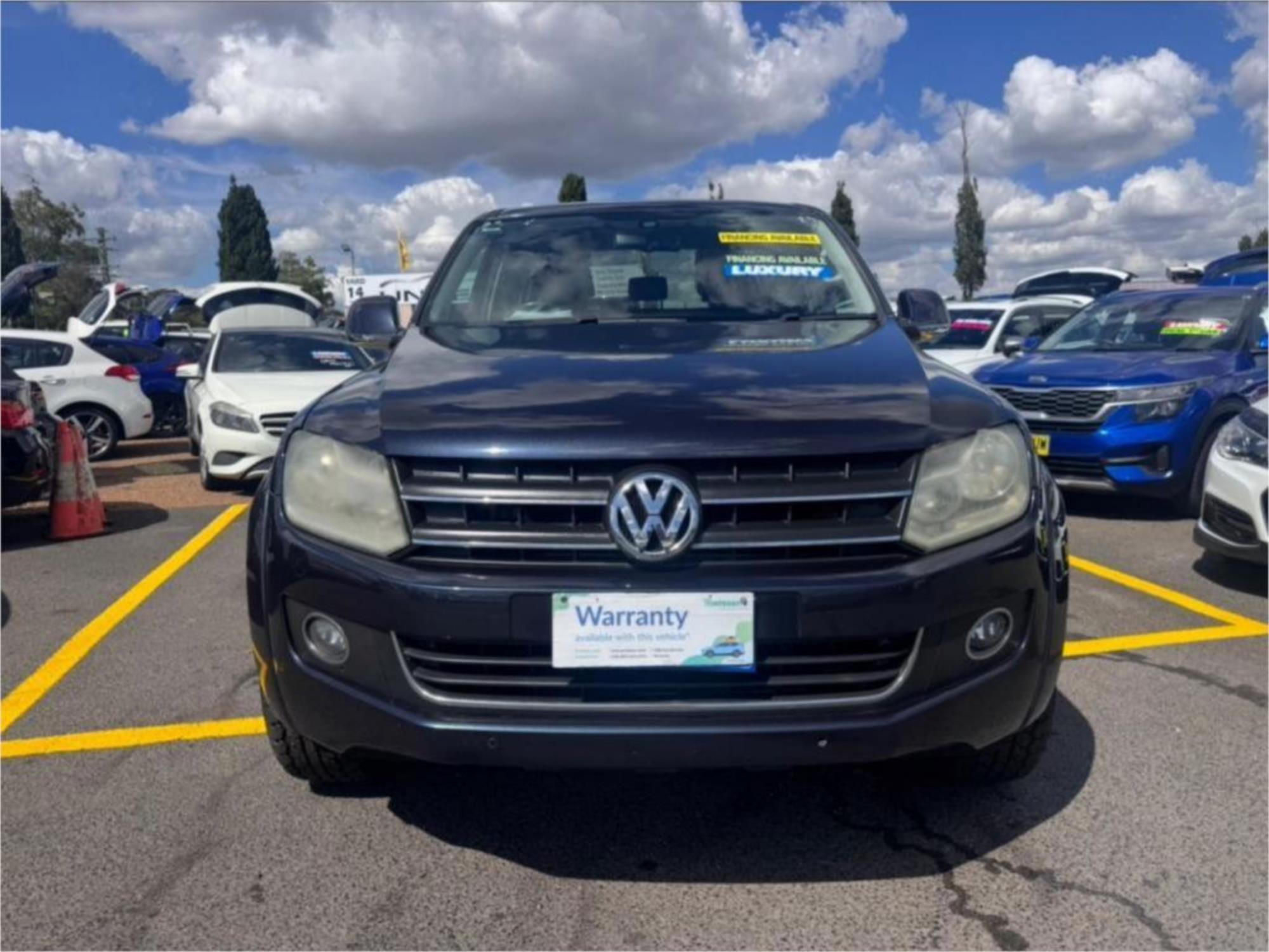 2014 VOLKSWAGEN AMAROK 2H MY14 TDI420 (4x4) 8 SP AUTOMATIC DUAL C/CHAS