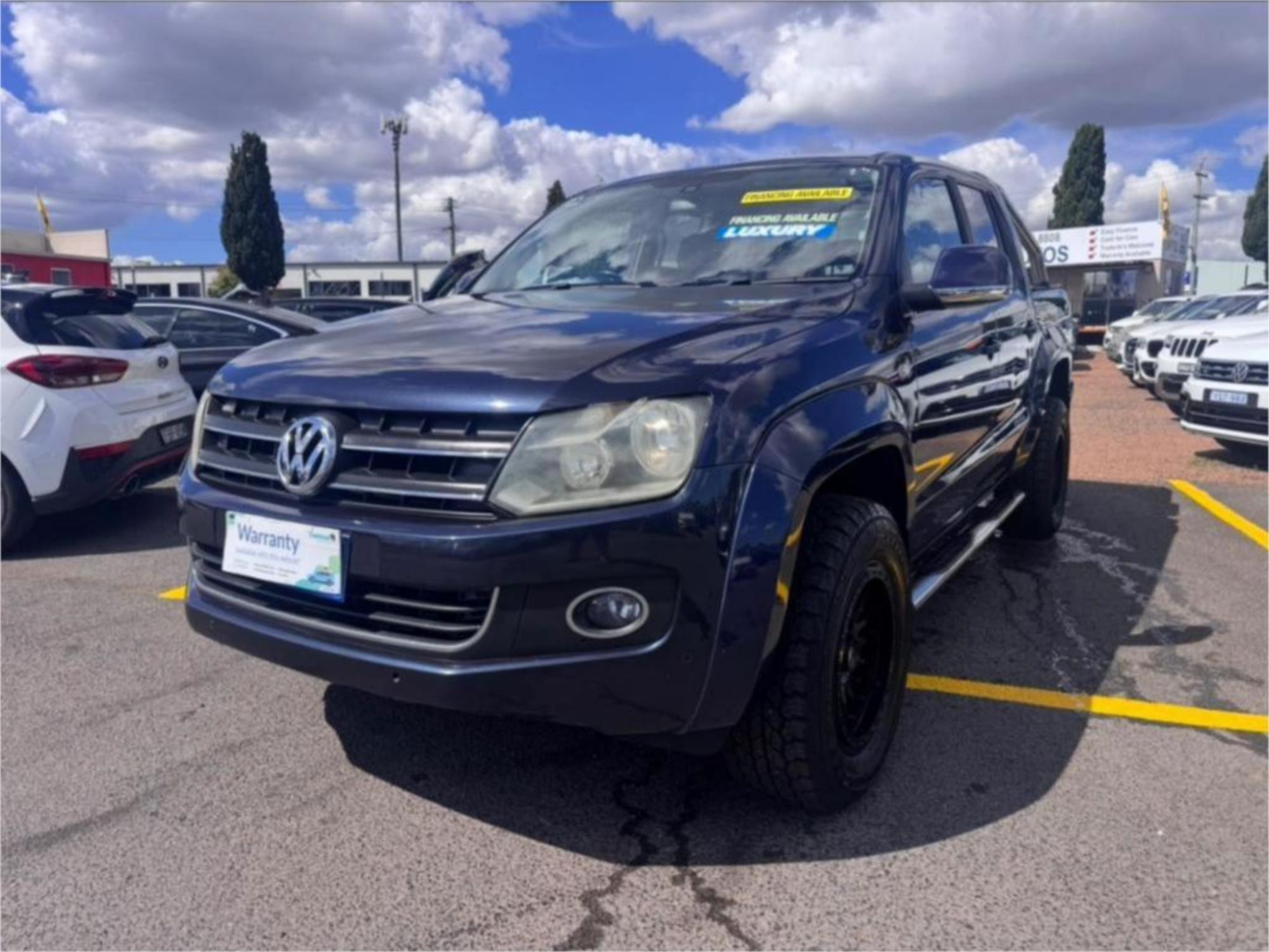 2014 VOLKSWAGEN AMAROK 2H MY14 TDI420 (4x4) 8 SP AUTOMATIC DUAL C/CHAS