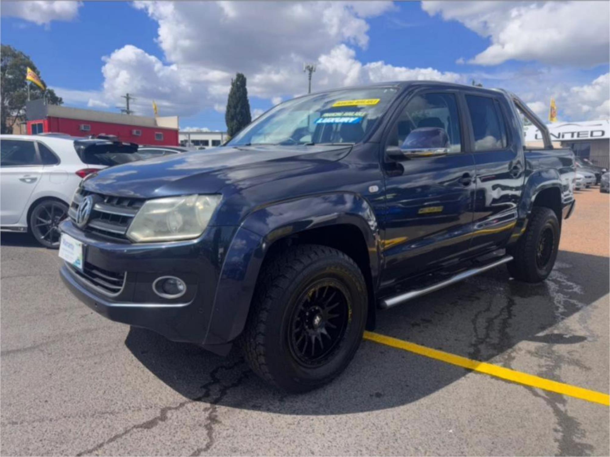 2014 VOLKSWAGEN AMAROK 2H MY14 TDI420 (4x4) 8 SP AUTOMATIC DUAL C/CHAS