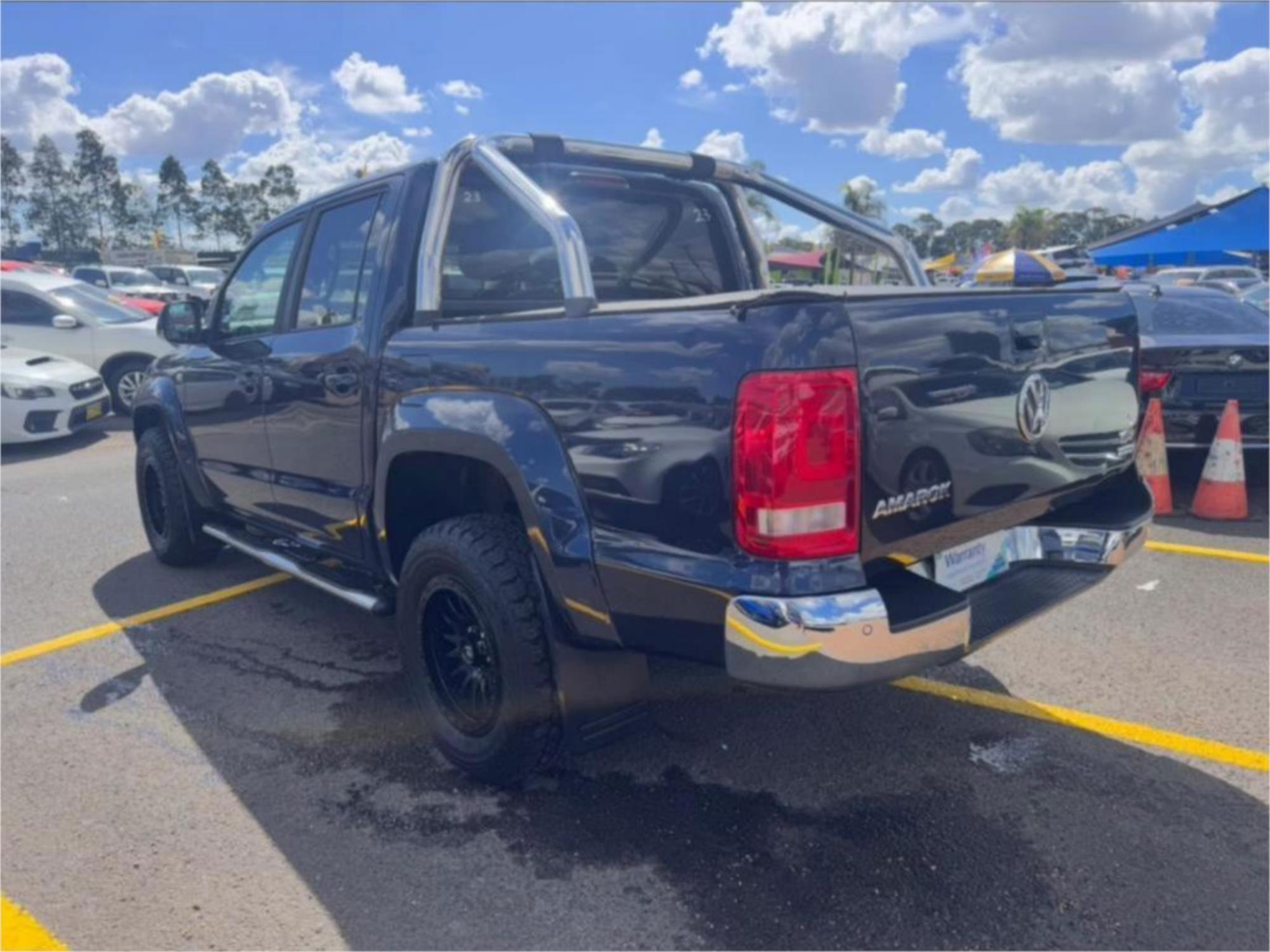 2014 VOLKSWAGEN AMAROK 2H MY14 TDI420 (4x4) 8 SP AUTOMATIC DUAL C/CHAS