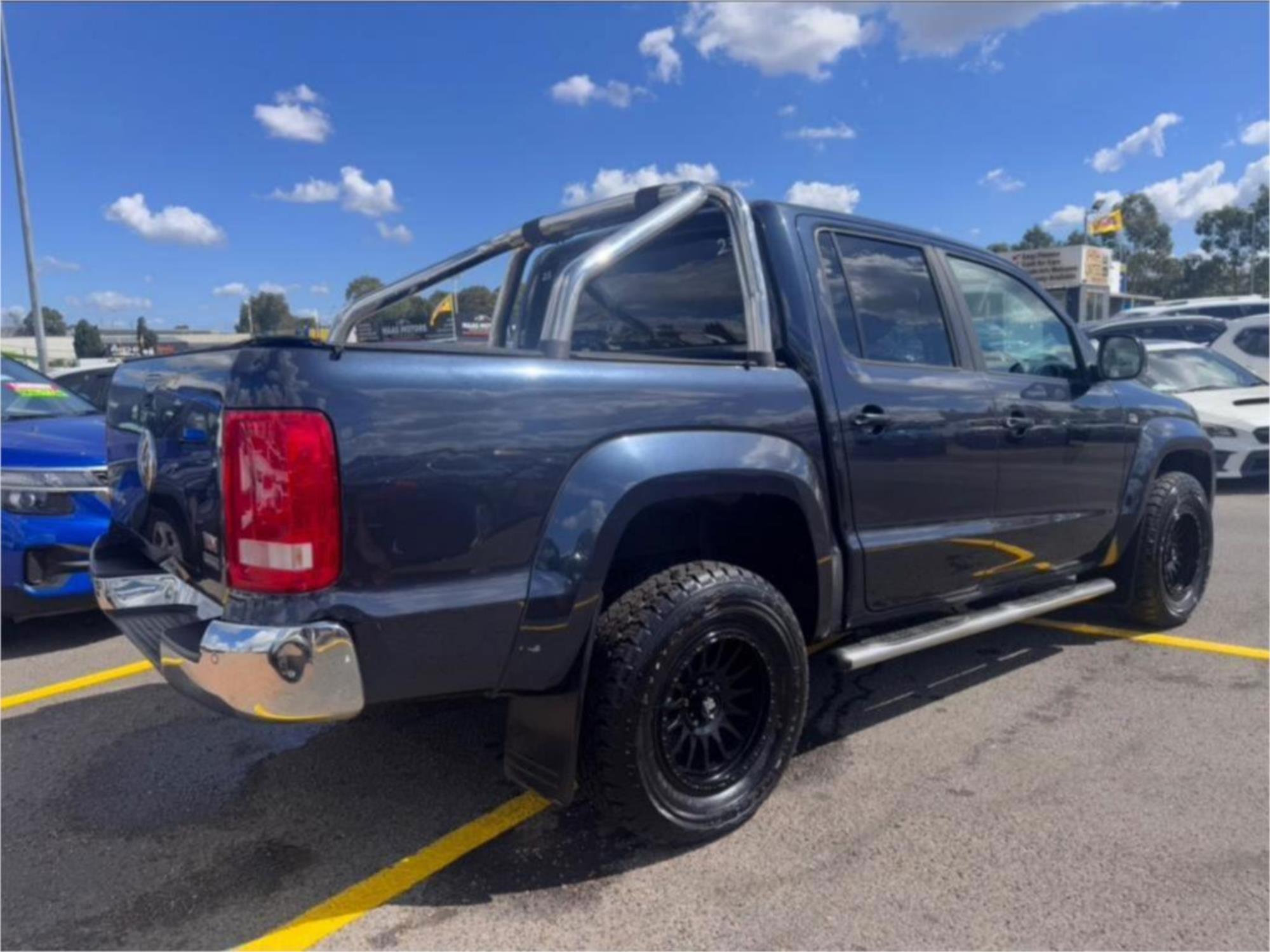 2014 VOLKSWAGEN AMAROK 2H MY14 TDI420 (4x4) 8 SP AUTOMATIC DUAL C/CHAS