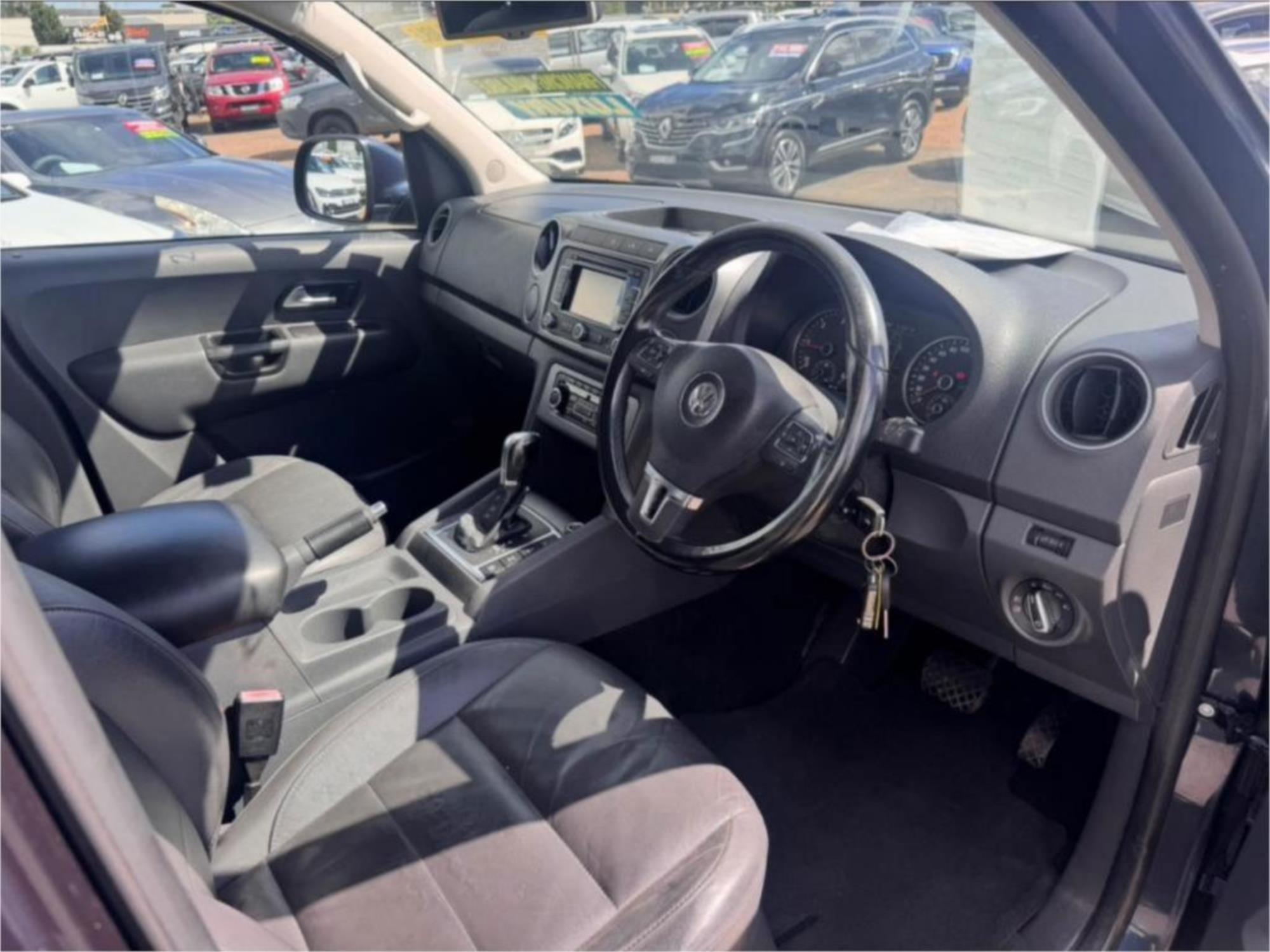 2014 VOLKSWAGEN AMAROK 2H MY14 TDI420 (4x4) 8 SP AUTOMATIC DUAL C/CHAS