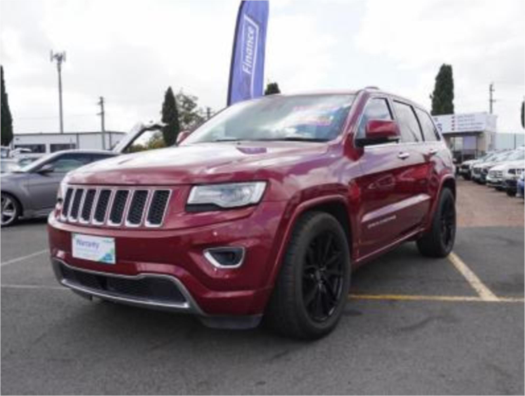 2015 JEEP GRAND CHEROKEE WK MY15 OVERLAND (4x4) 8 SP AUTOMATIC 4D WAGON