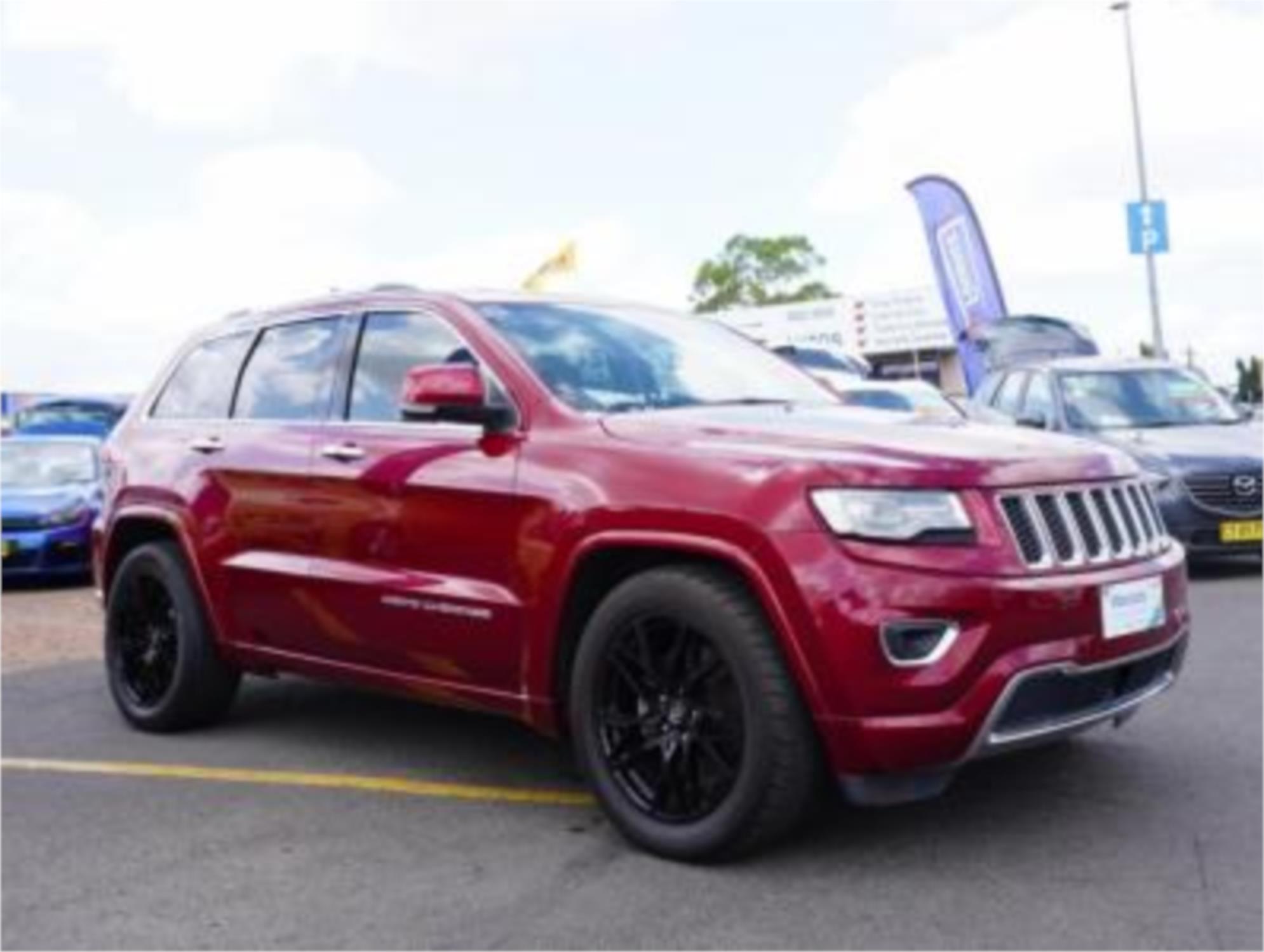 2015 JEEP GRAND CHEROKEE WK MY15 OVERLAND (4x4) 8 SP AUTOMATIC 4D WAGON