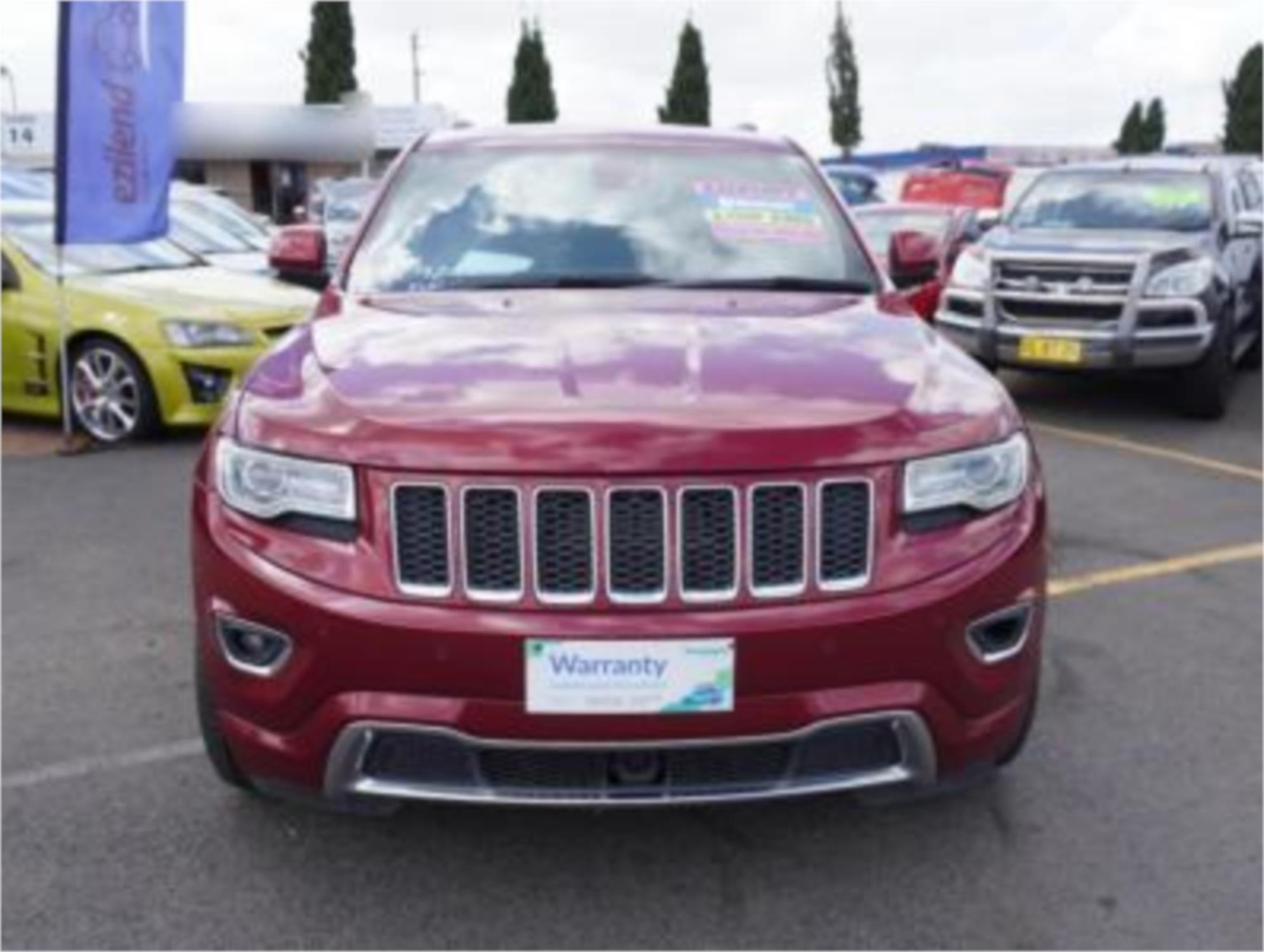 2015 JEEP GRAND CHEROKEE WK MY15 OVERLAND (4x4) 8 SP AUTOMATIC 4D WAGON