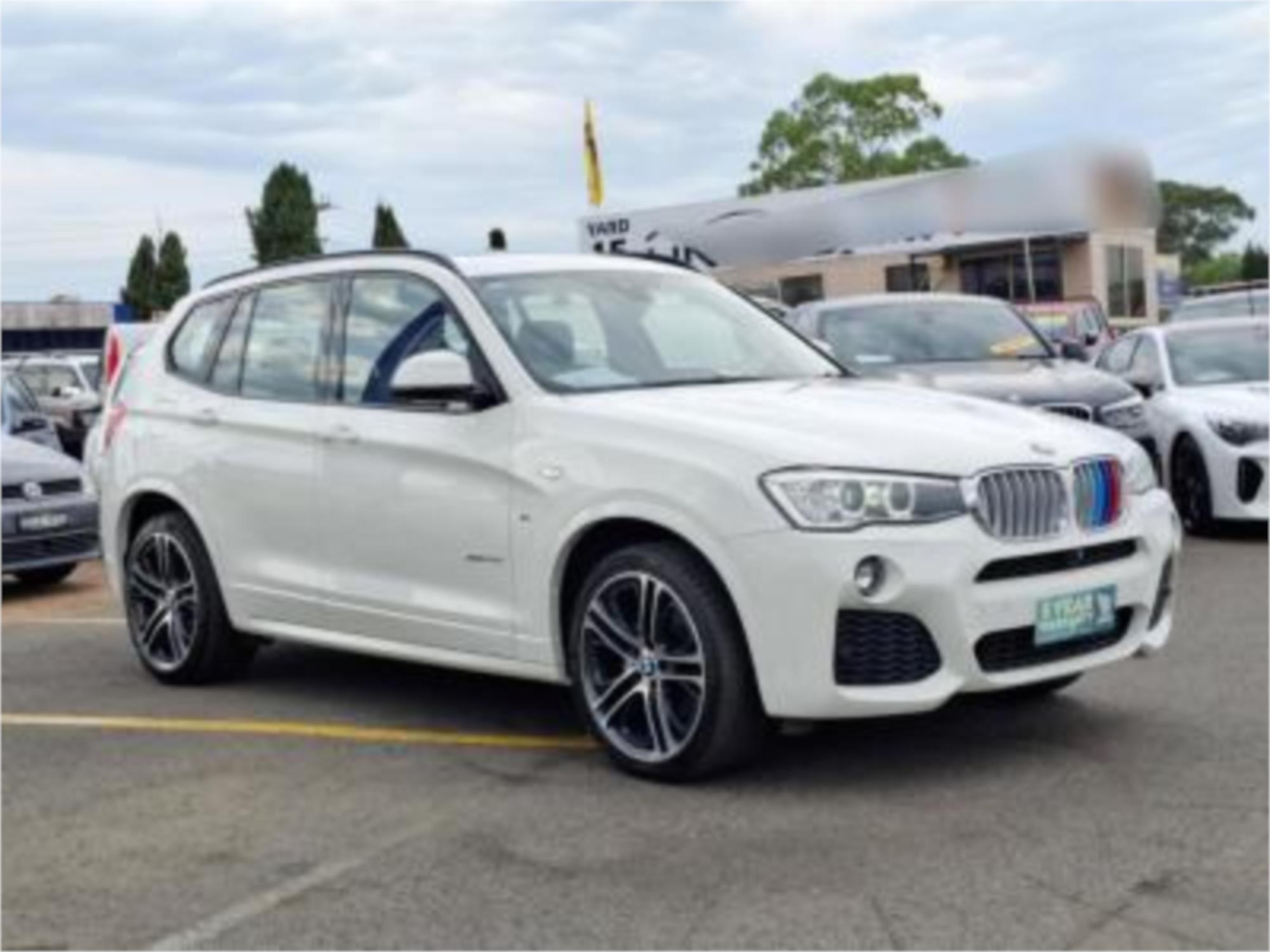 2017 BMW X3 F25 MY17 UPDATE xDRIVE 30d 8 SP AUTOMATIC 4D WAGON
