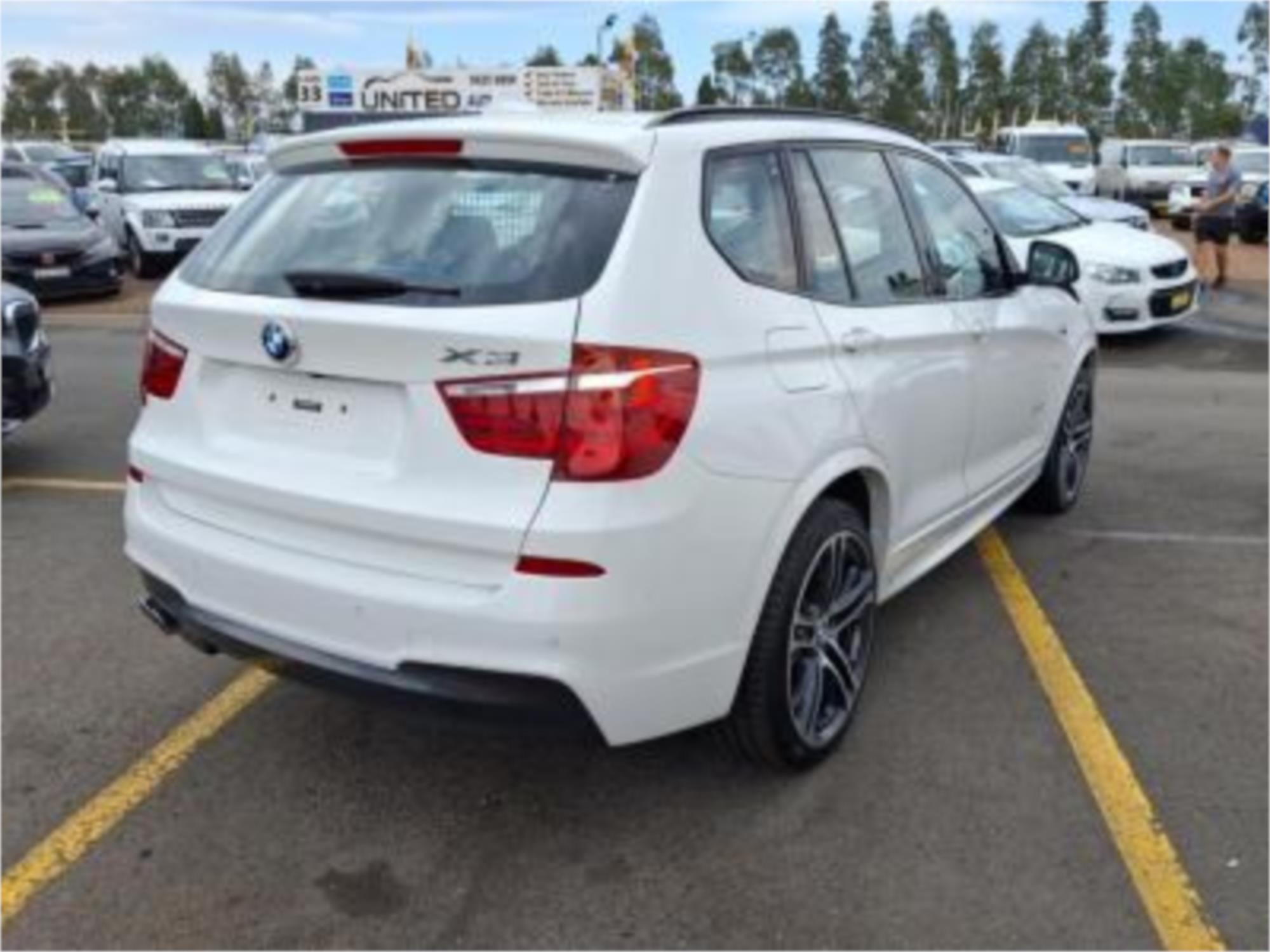 2017 BMW X3 F25 MY17 UPDATE xDRIVE 30d 8 SP AUTOMATIC 4D WAGON