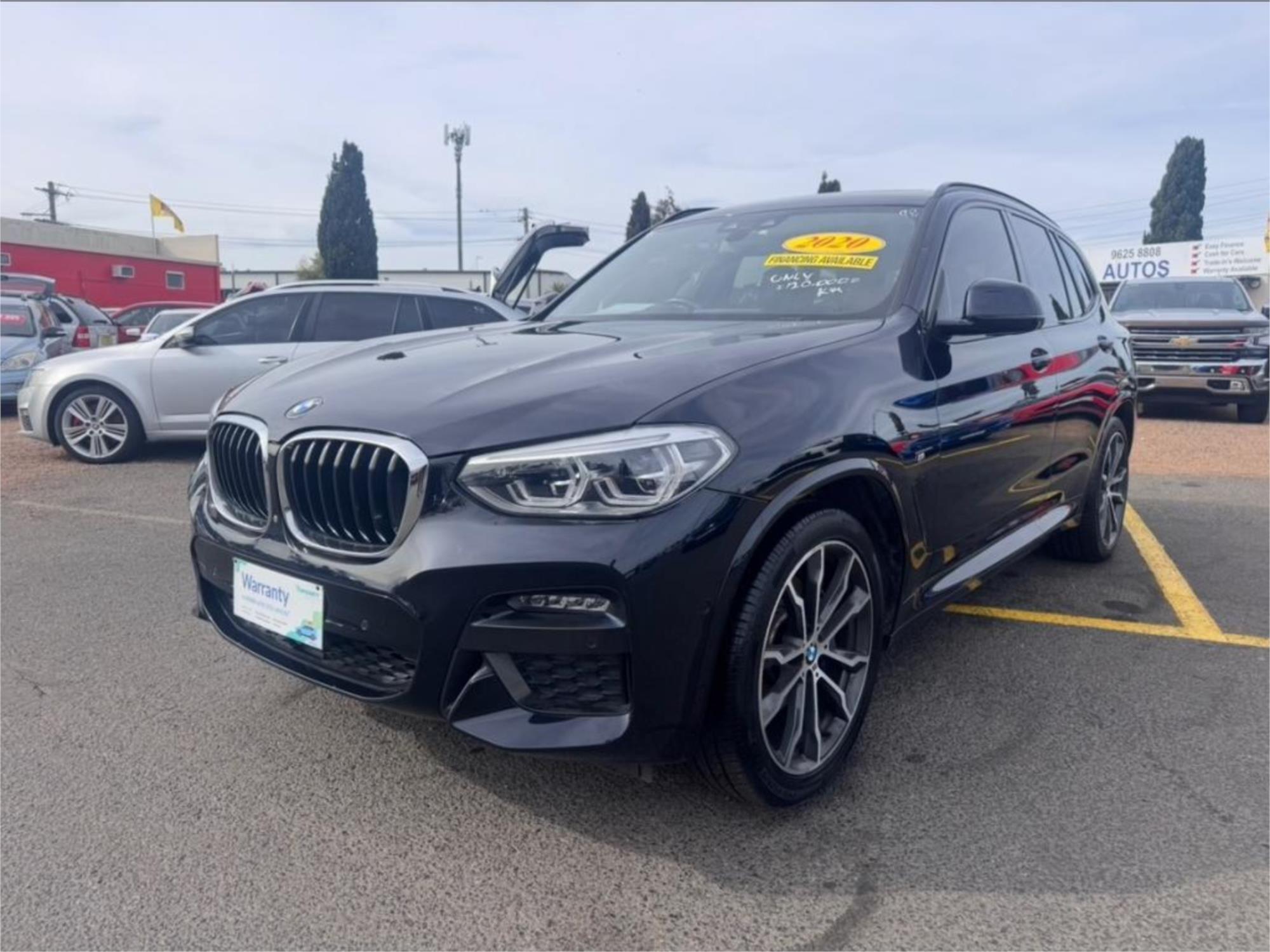 2020 BMW X3 G01 xDRIVE30i M SPORT 8 SP AUTO STEPTRONIC SPRT 4D WAGON