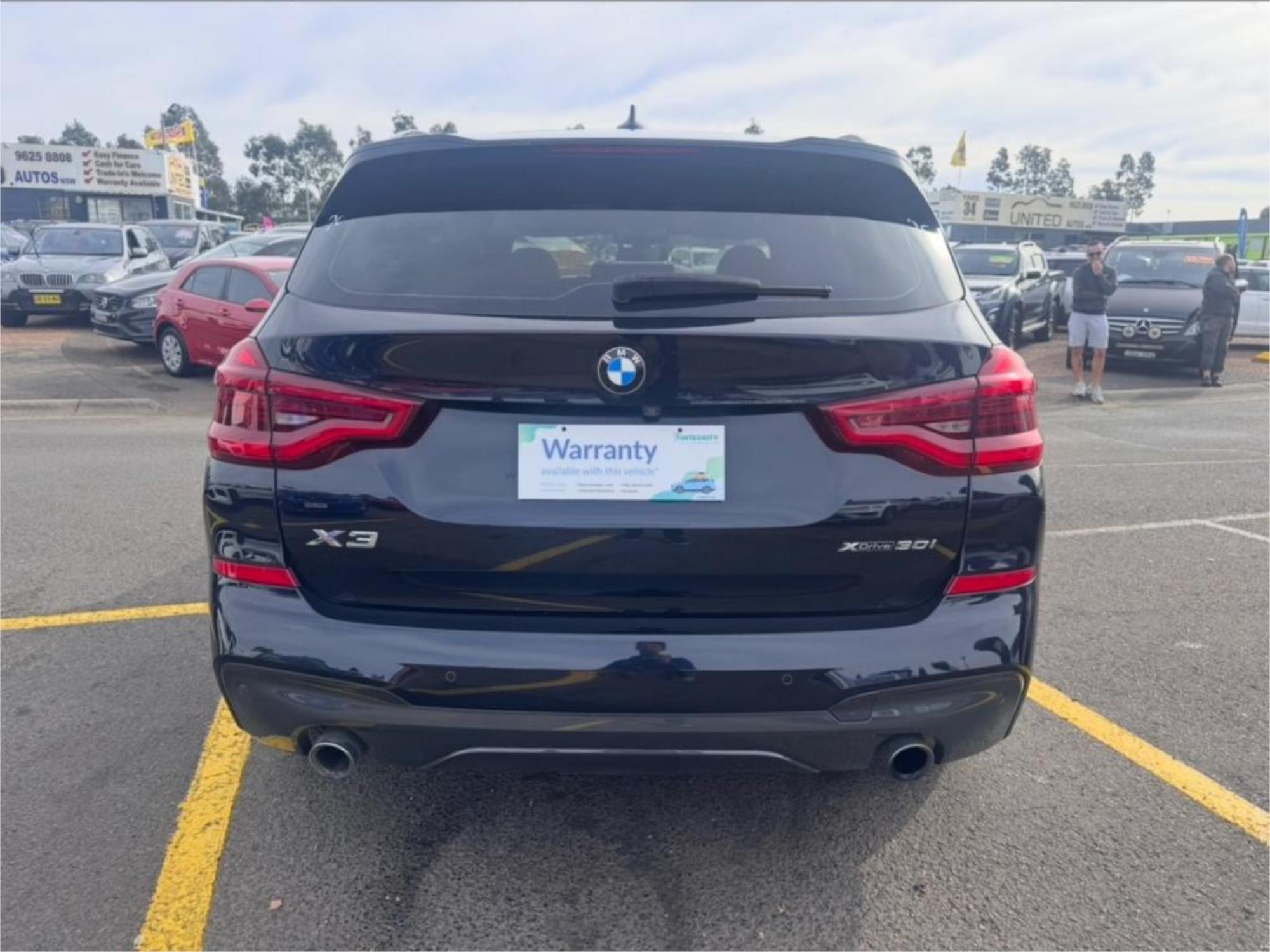 2020 BMW X3 G01 xDRIVE30i M SPORT 8 SP AUTO STEPTRONIC SPRT 4D WAGON