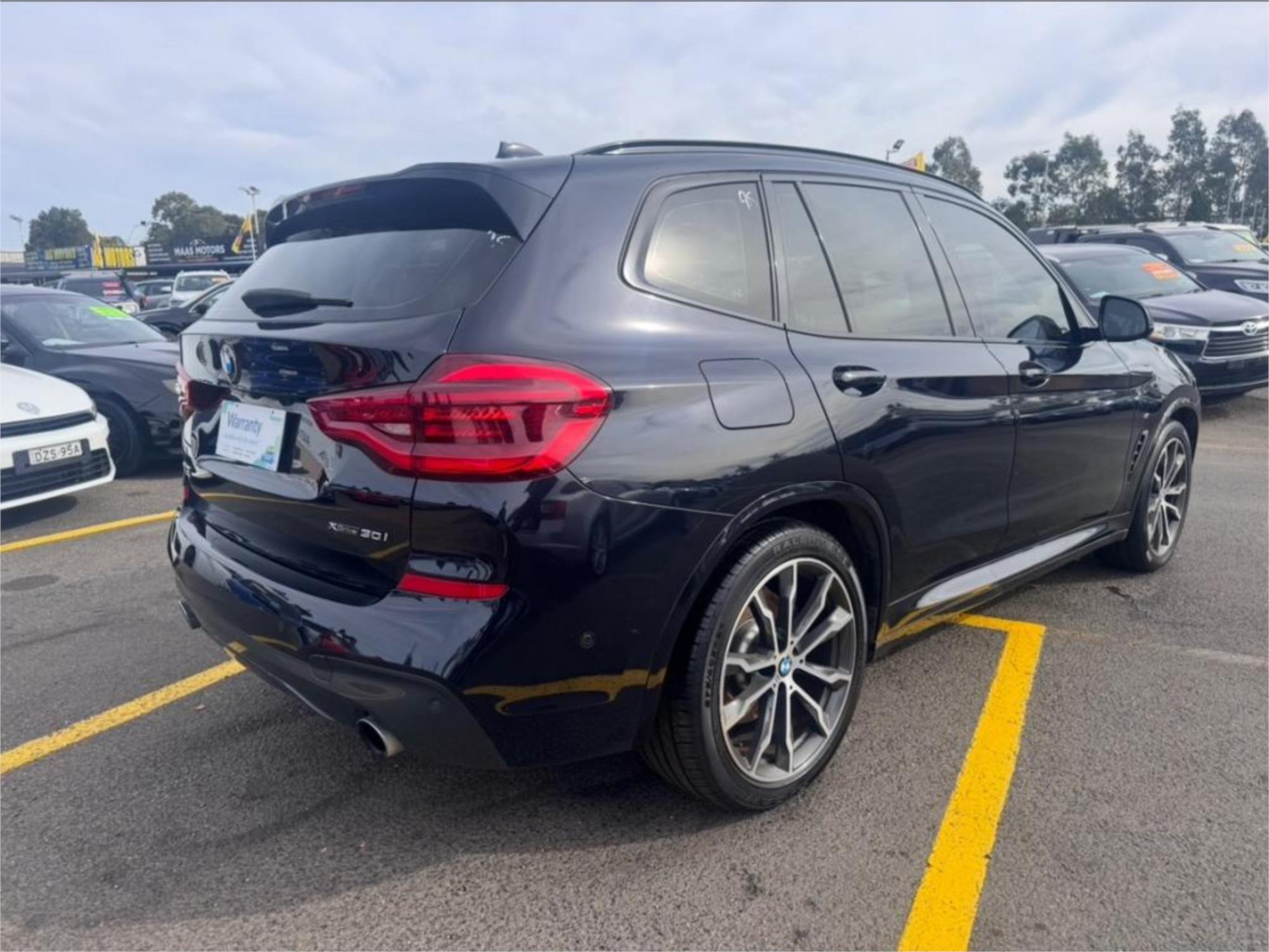 2020 BMW X3 G01 xDRIVE30i M SPORT 8 SP AUTO STEPTRONIC SPRT 4D WAGON