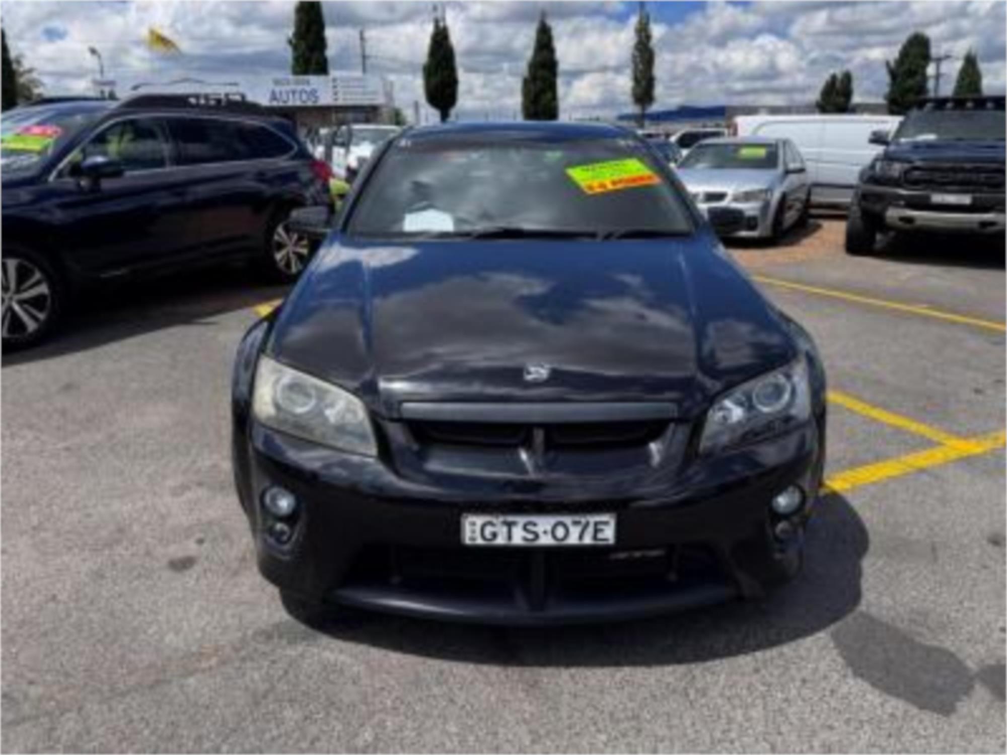 2007 HSV GTS E SERIES 6 SP MANUAL 4D SEDAN