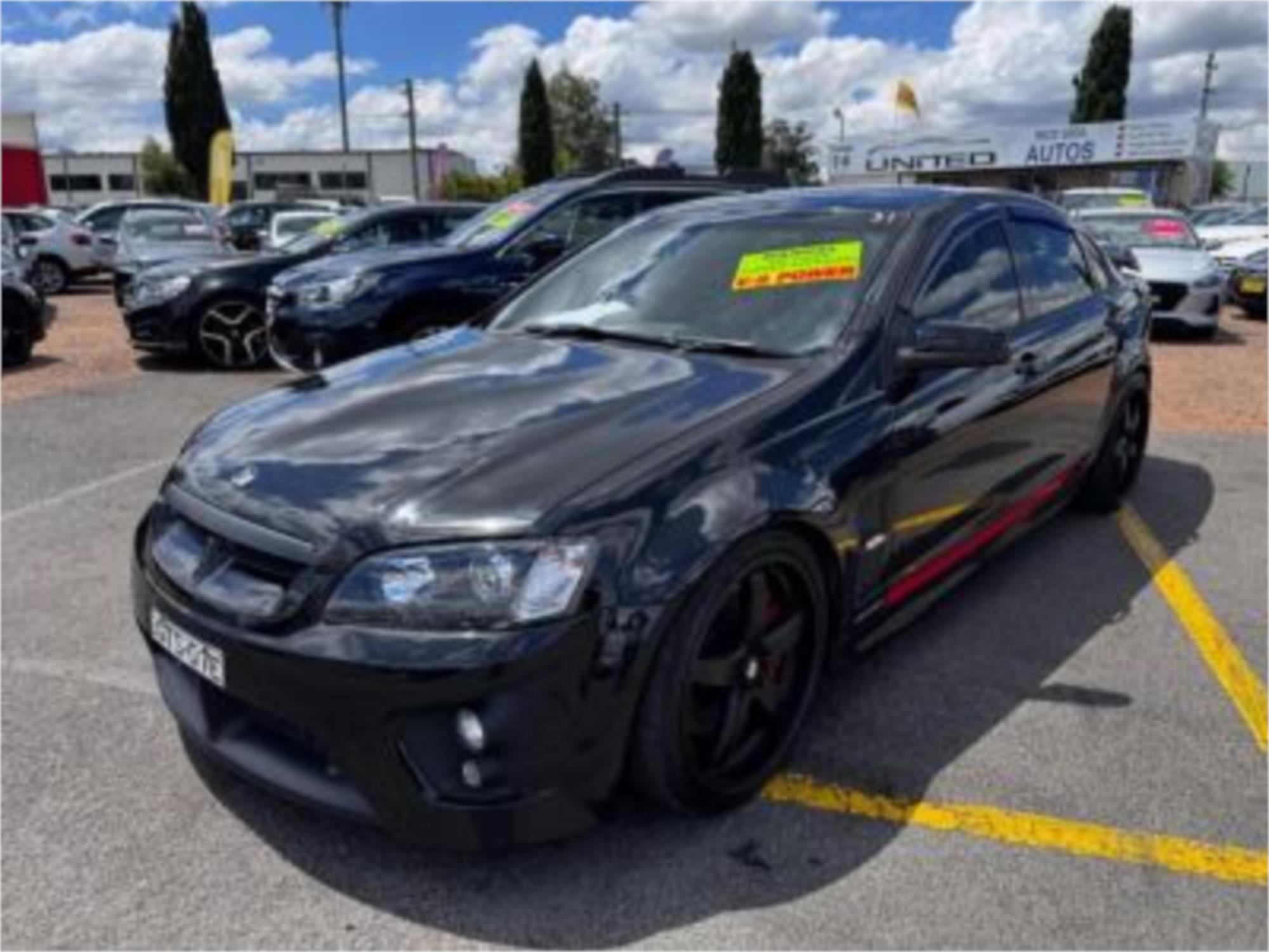 2007 HSV GTS E SERIES 6 SP MANUAL 4D SEDAN