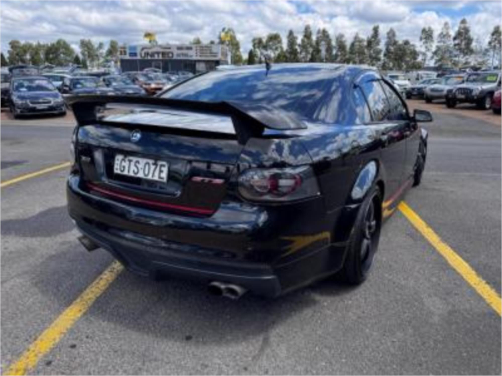 2007 HSV GTS E SERIES 6 SP MANUAL 4D SEDAN
