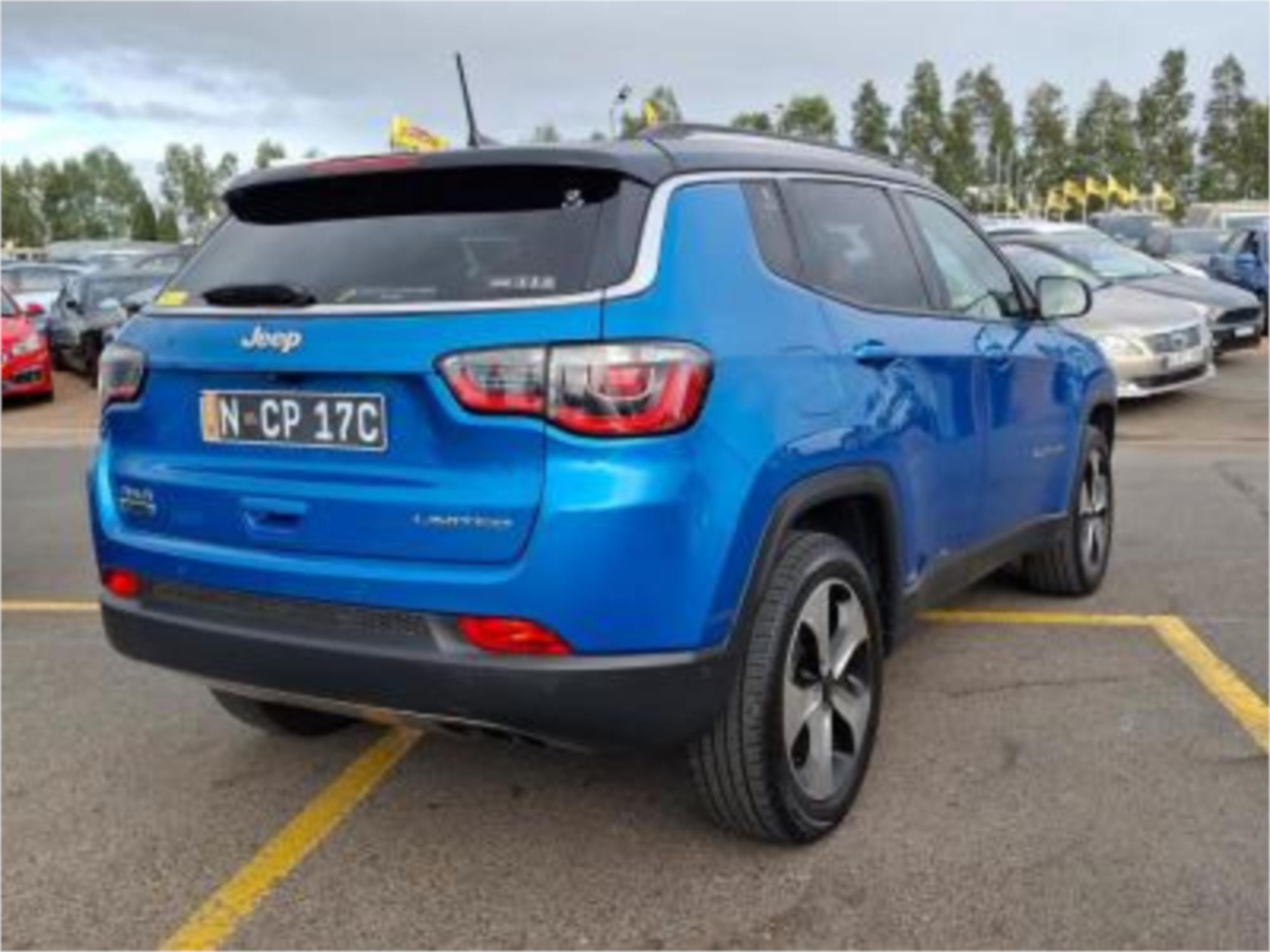 2019 JEEP COMPASS M6 MY18 LIMITED (4x4) 9 SP AUTOMATIC 4D WAGON