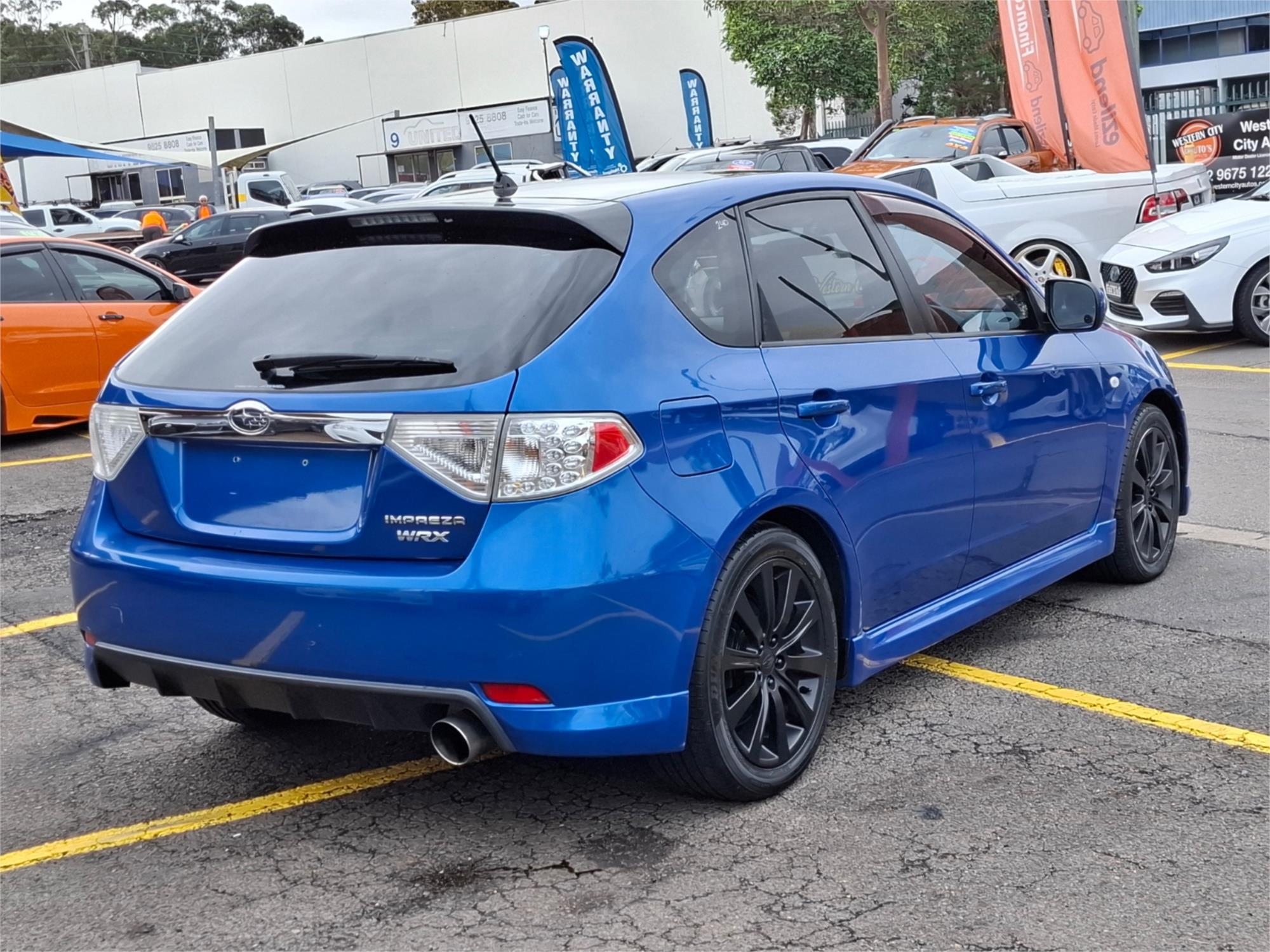 2007 SUBARU IMPREZA MY07 WRX (AWD) 5 SP MANUAL 5D HATCHBACK
