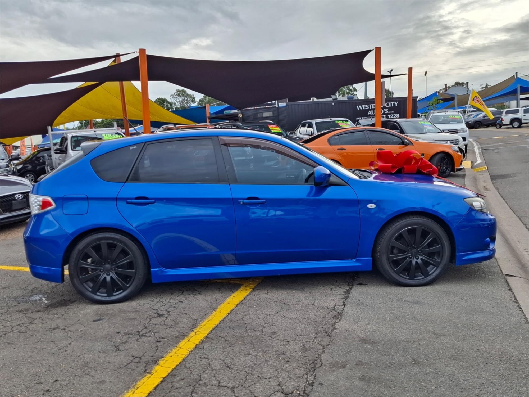 2007 SUBARU IMPREZA MY07 WRX (AWD) 5 SP MANUAL 5D HATCHBACK