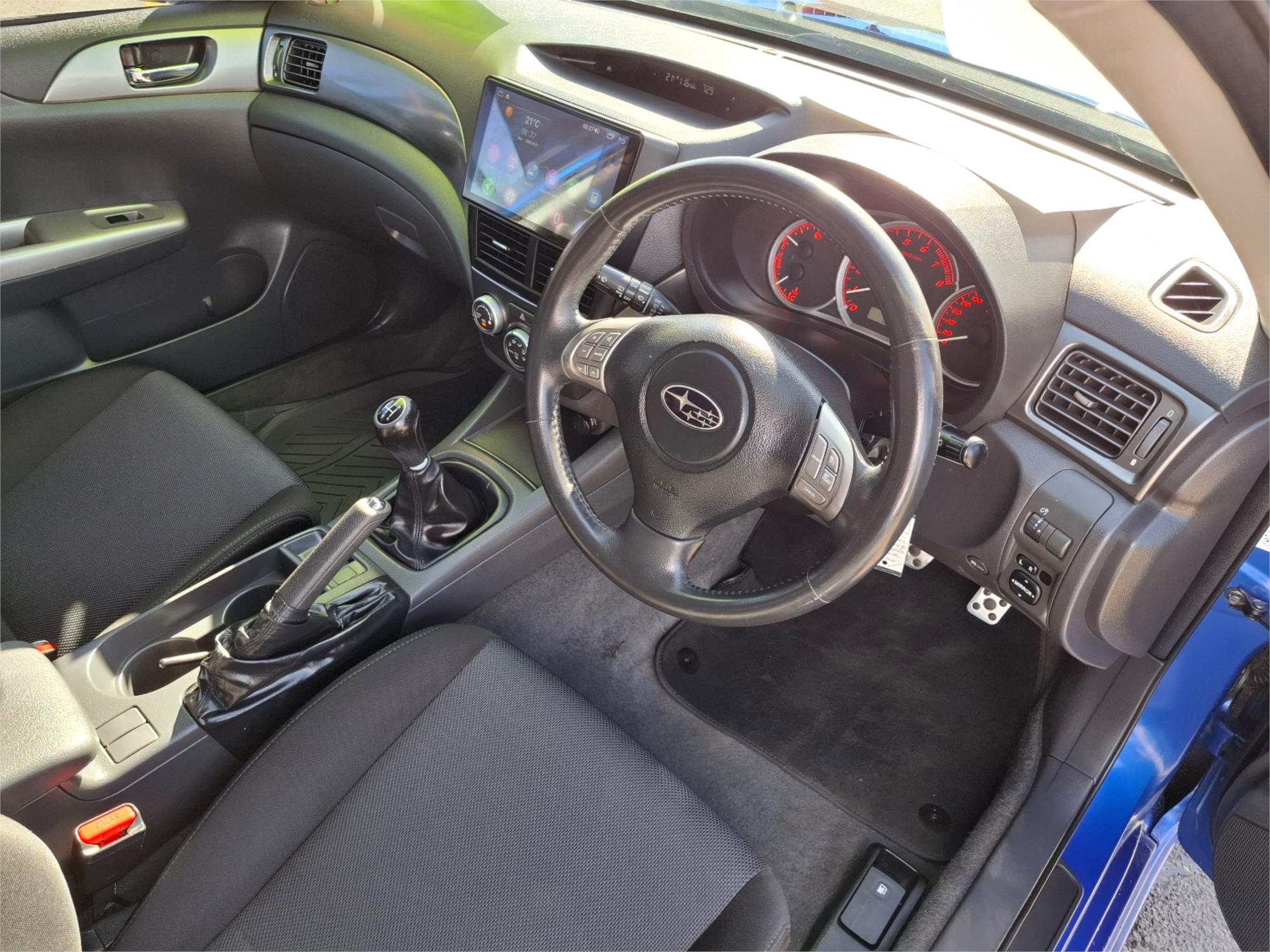 2007 SUBARU IMPREZA MY07 WRX (AWD) 5 SP MANUAL 5D HATCHBACK