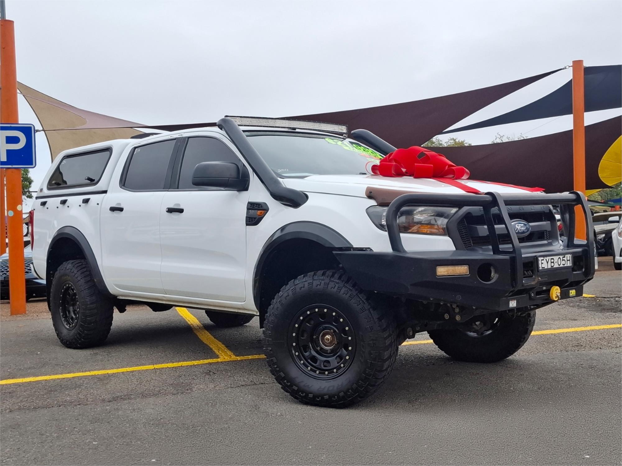 2017 FORD RANGER PX MKII MY17 XL 3.2 (4x4) 6 SP AUTOMATIC CREW CAB UTILITY
