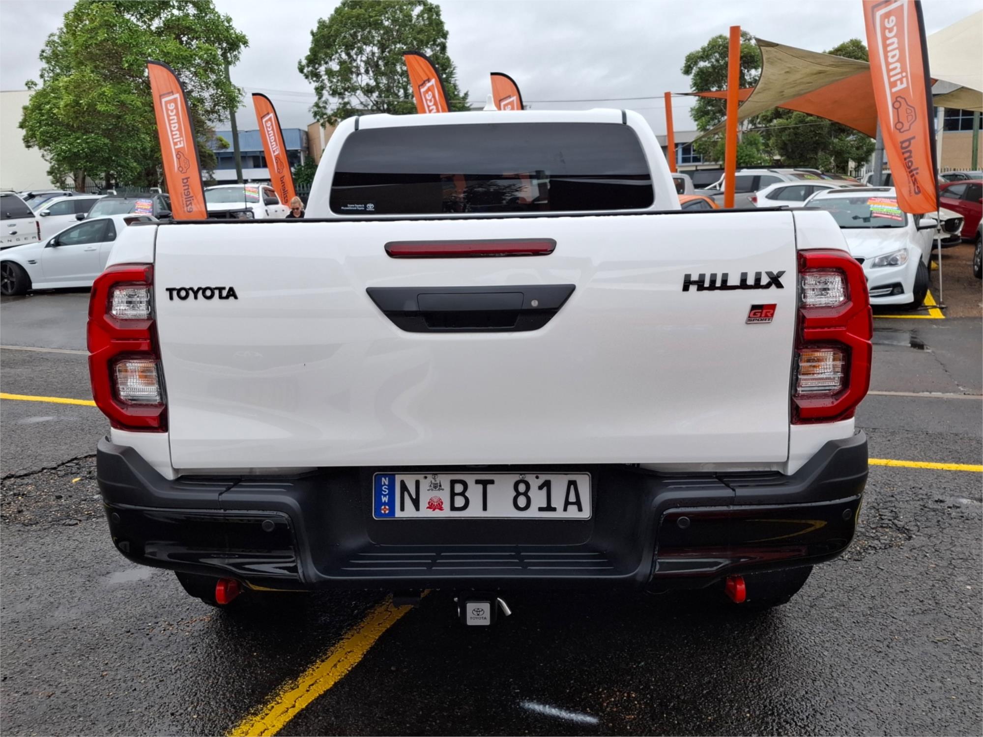 2025 TOYOTA HILUX GUN126R RC GR-SPORT (4x4) 6 SP AUTOMATIC DOUBLE CAB P/UP