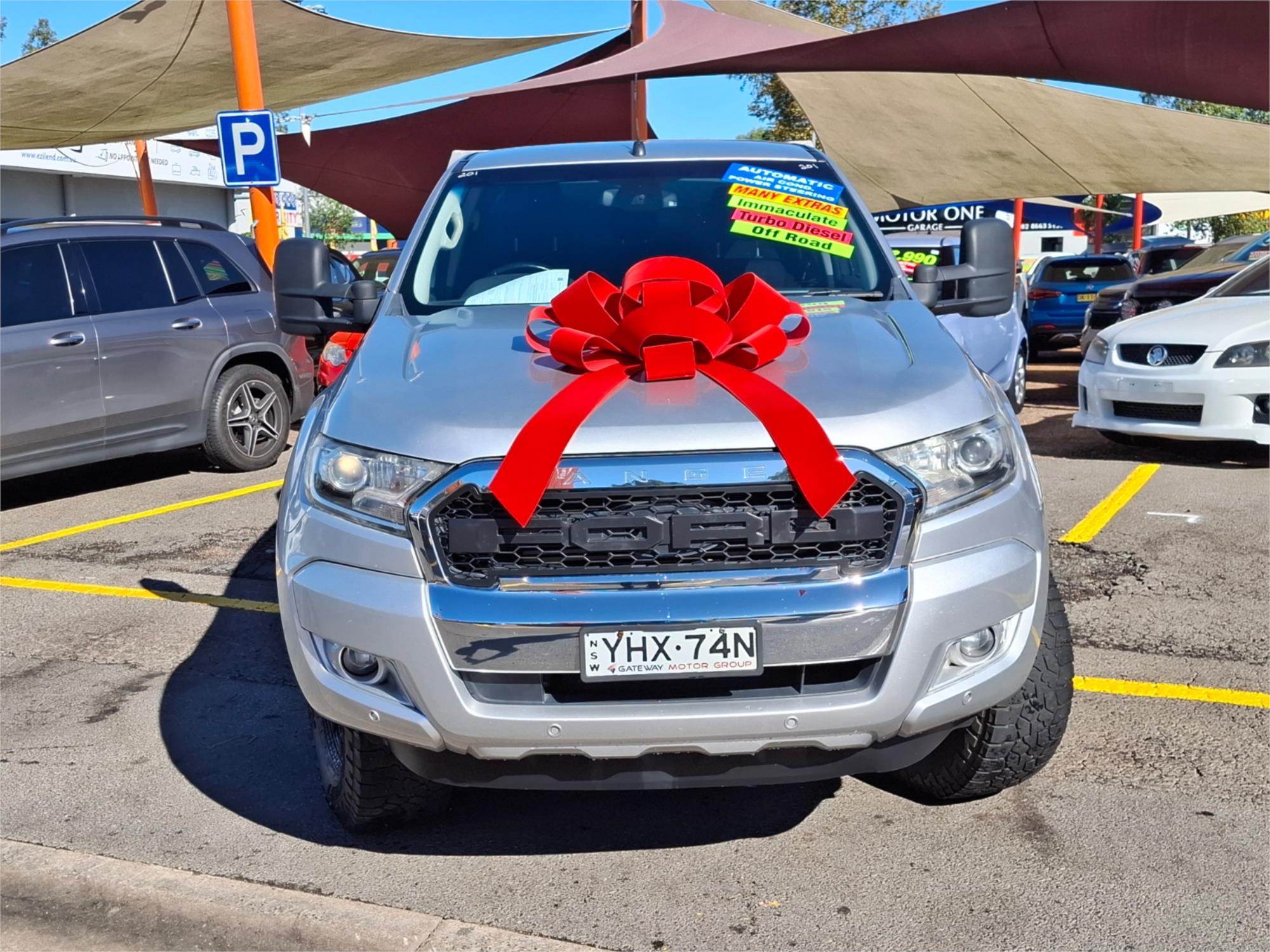 2017 FORD RANGER PX MKII MY17 UPDATE XLT 3.2 (4x4) 6 SP AUTOMATIC DUAL CAB UTILITY