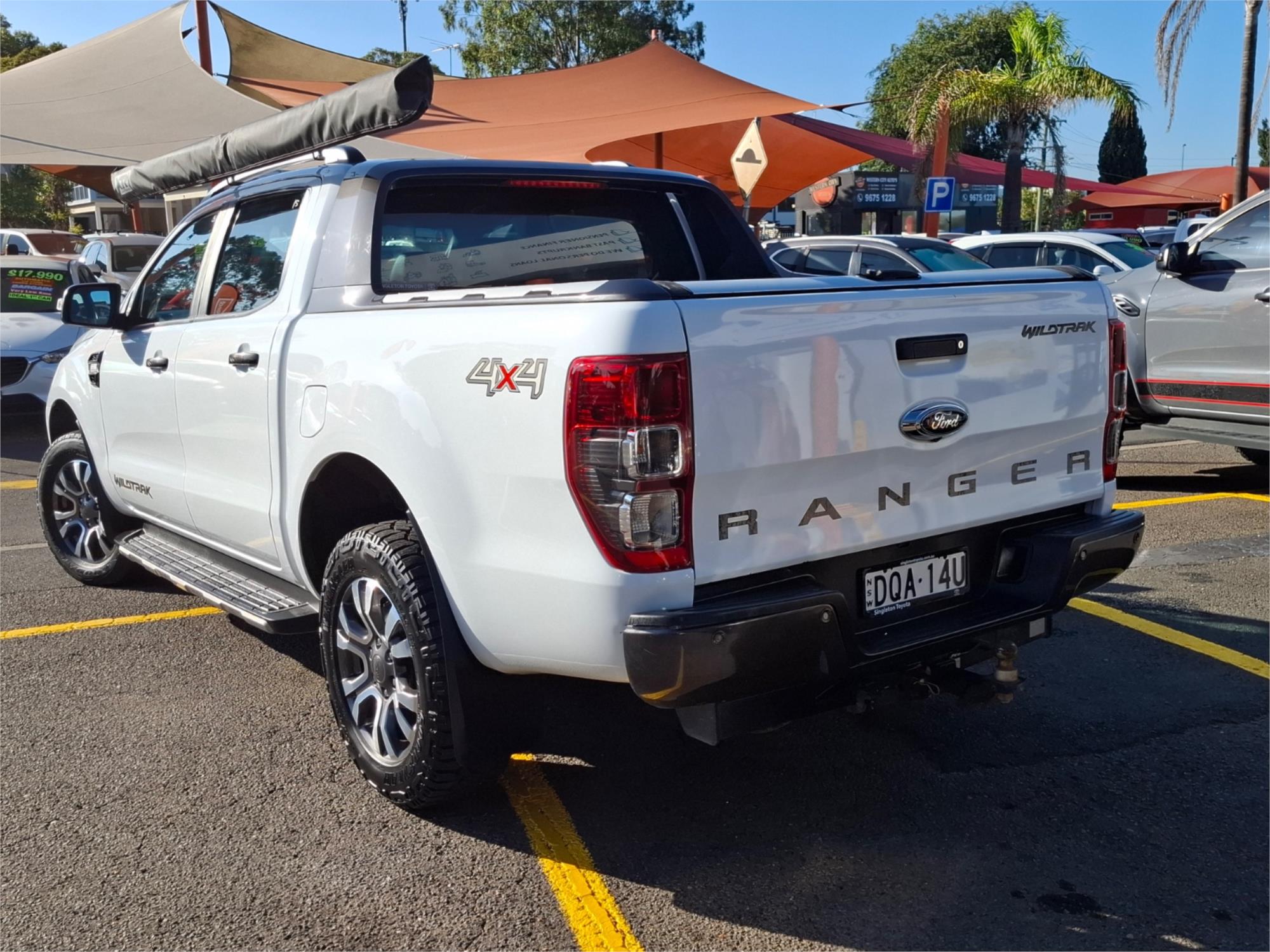 2017 FORD RANGER PX MKII MY17 WILDTRAK 3.2 (4x4) 6 SP AUTOMATIC DUAL CAB P/UP
