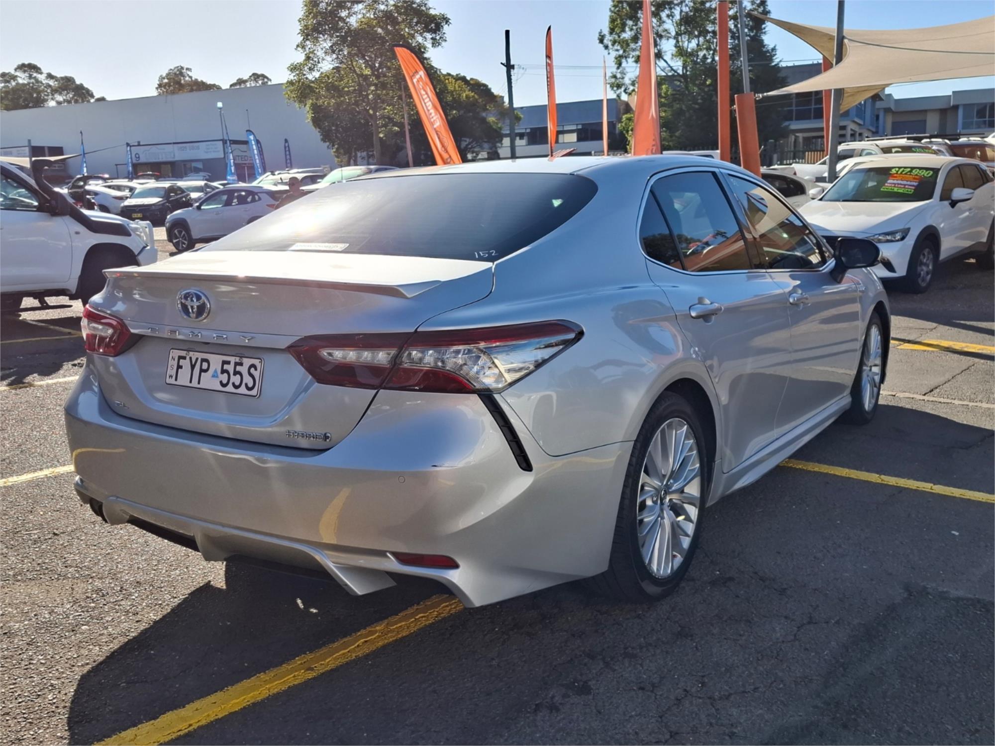 2018 TOYOTA CAMRY AXVH71R MY19 SL HYBRID CONTINUOUS VARIABLE 4D SEDAN