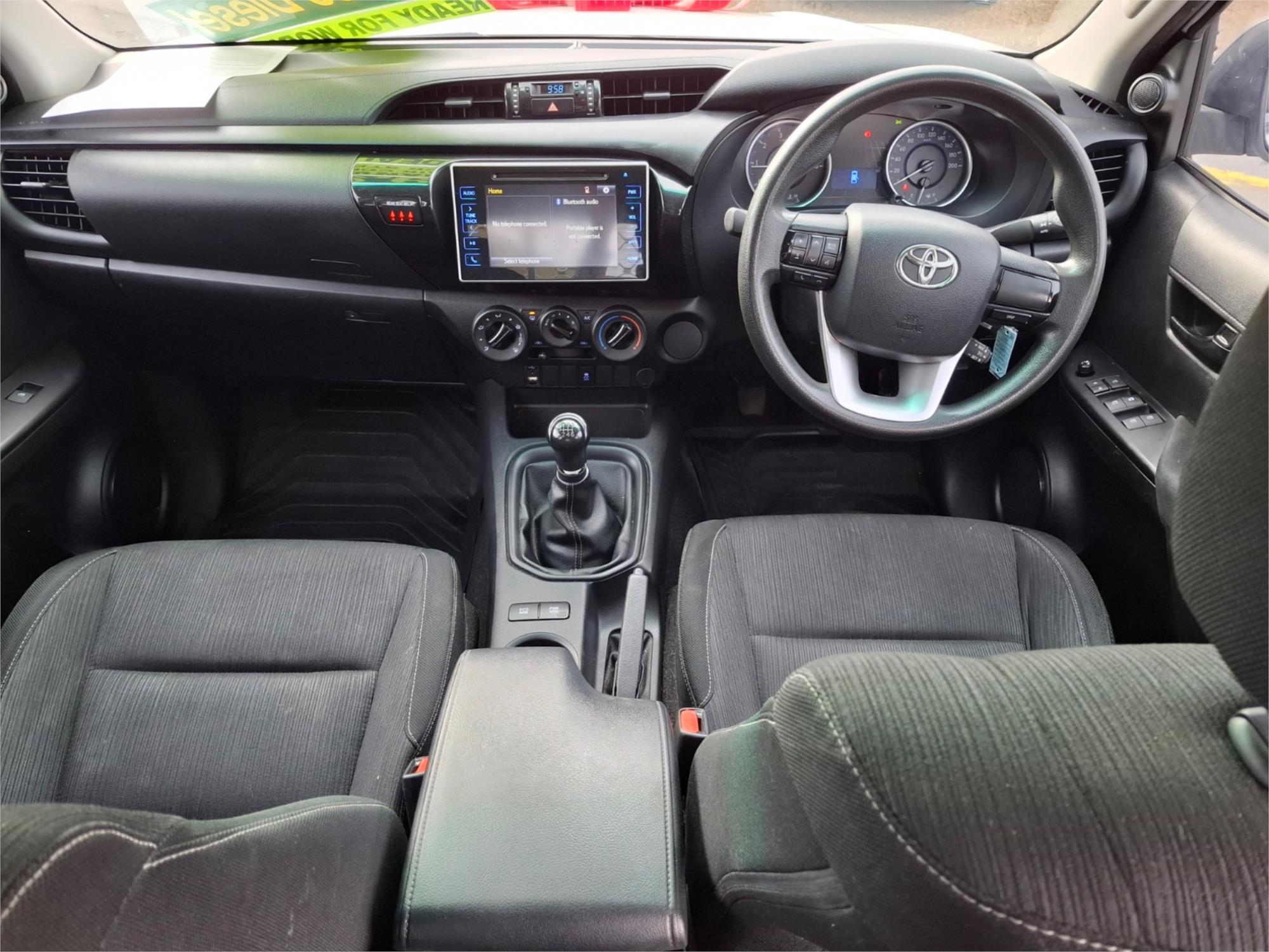 2016 TOYOTA HILUX GUN136R SR HI-RIDER 6 SP MANUAL DUAL CAB UTILITY