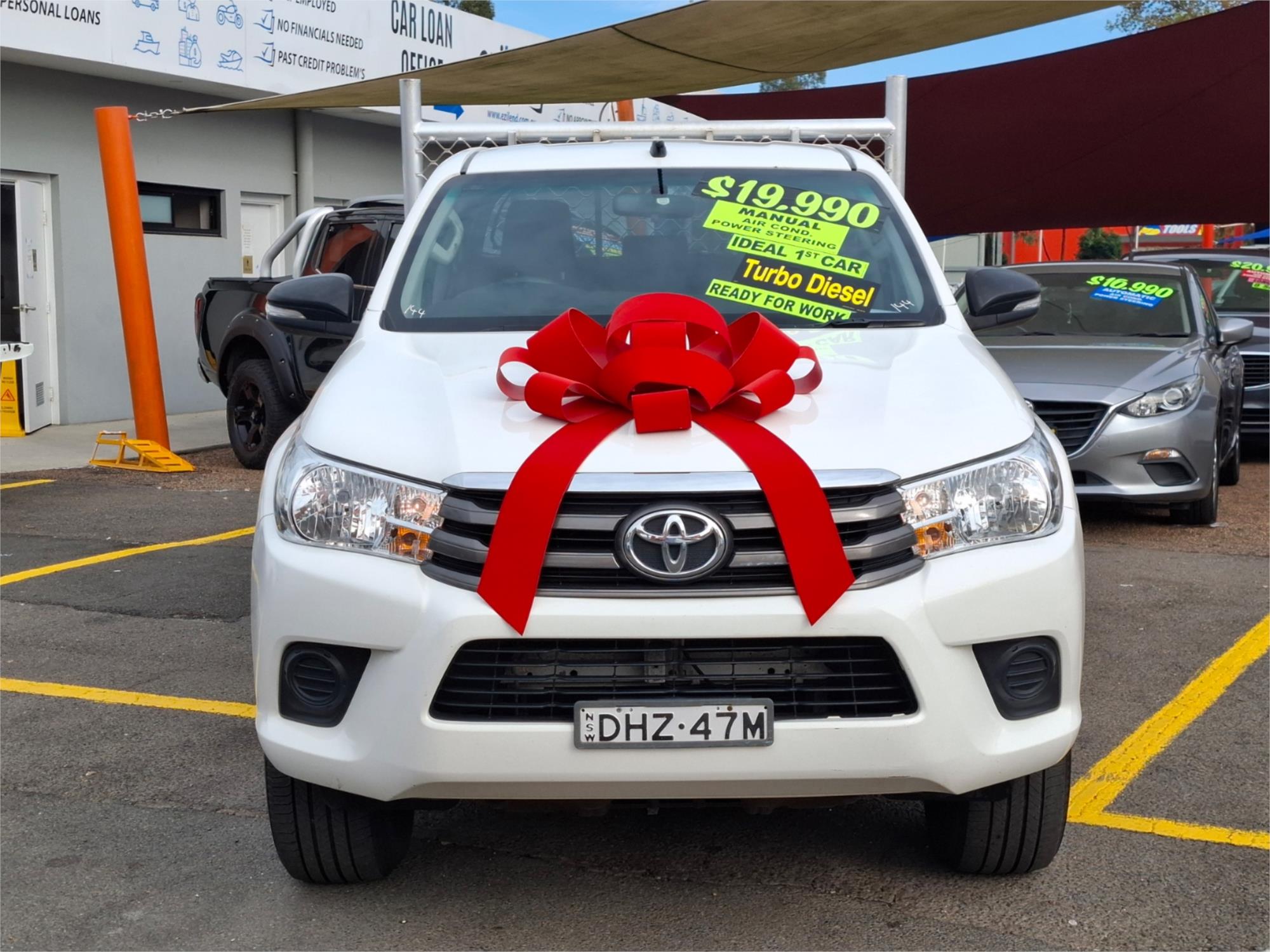 2016 TOYOTA HILUX GUN136R SR HI-RIDER 6 SP MANUAL DUAL CAB UTILITY