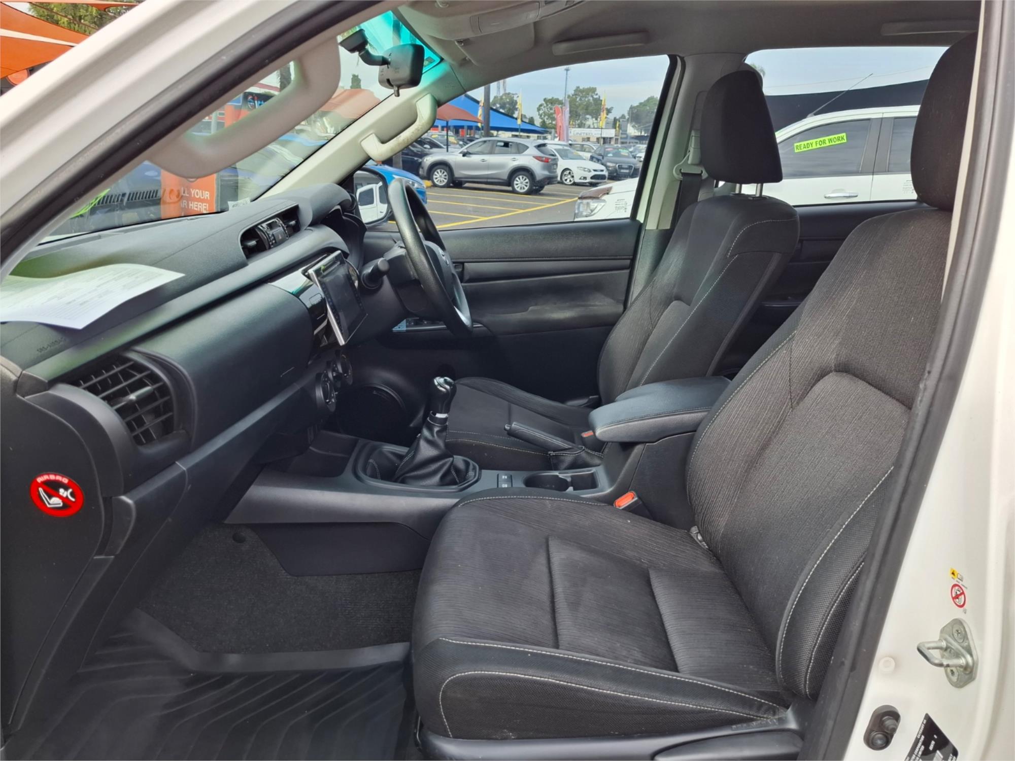 2016 TOYOTA HILUX GUN136R SR HI-RIDER 6 SP MANUAL DUAL CAB UTILITY