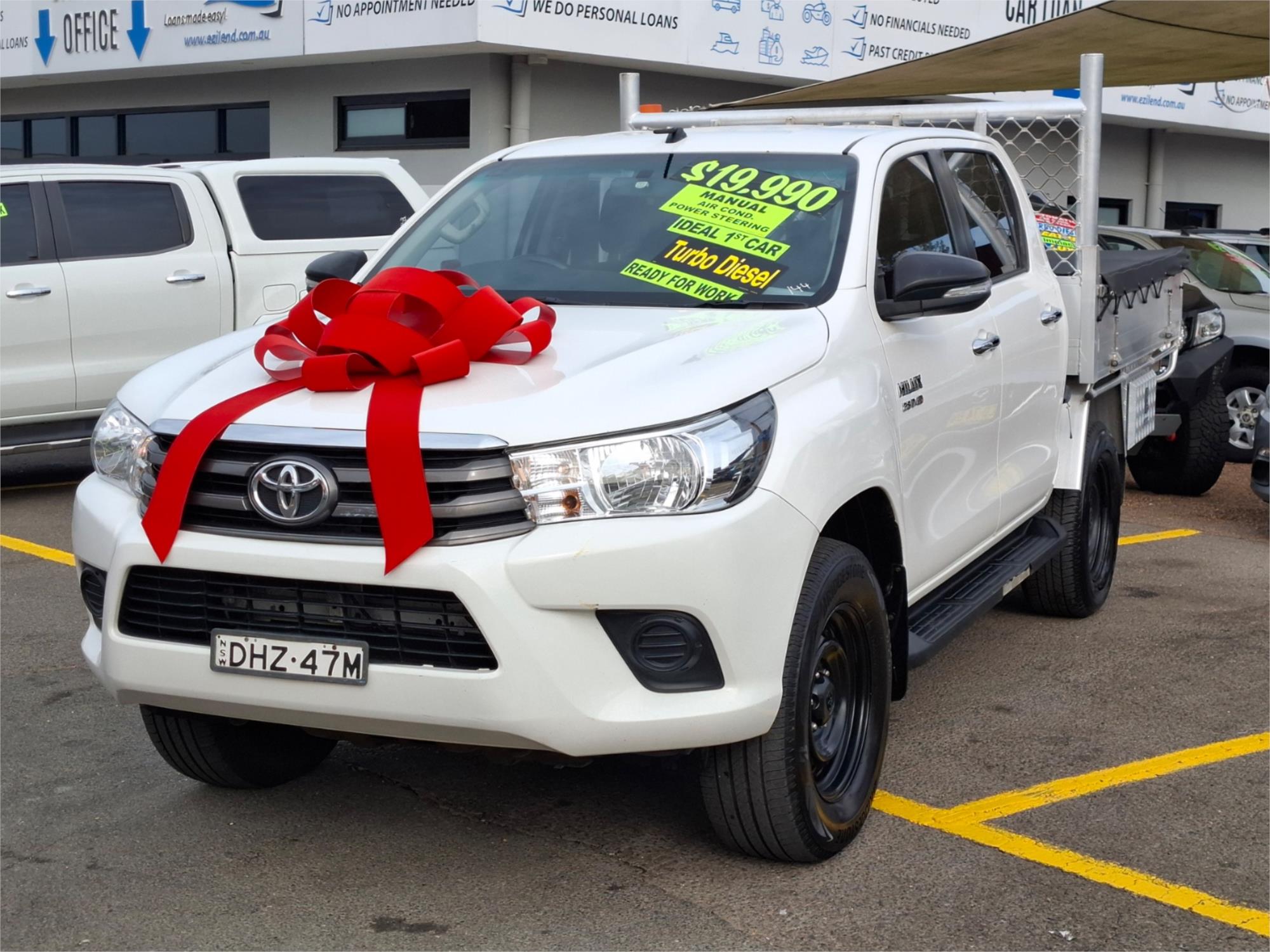 2016 TOYOTA HILUX GUN136R SR HI-RIDER 6 SP MANUAL DUAL CAB UTILITY
