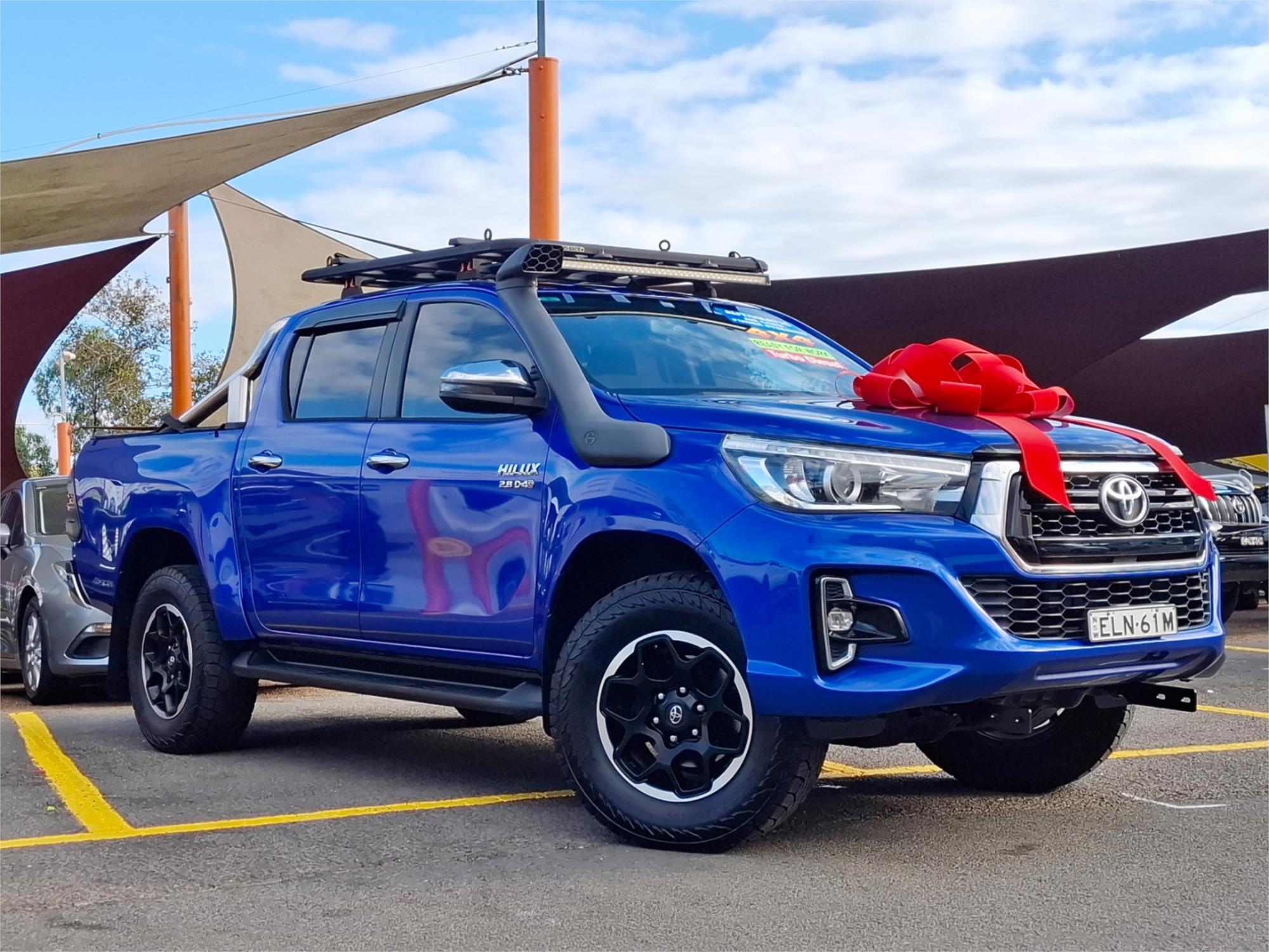 2018 TOYOTA HILUX GUN126R MY17 SR5 (4x4) 6 SP AUTOMATIC DUAL CAB UTILITY