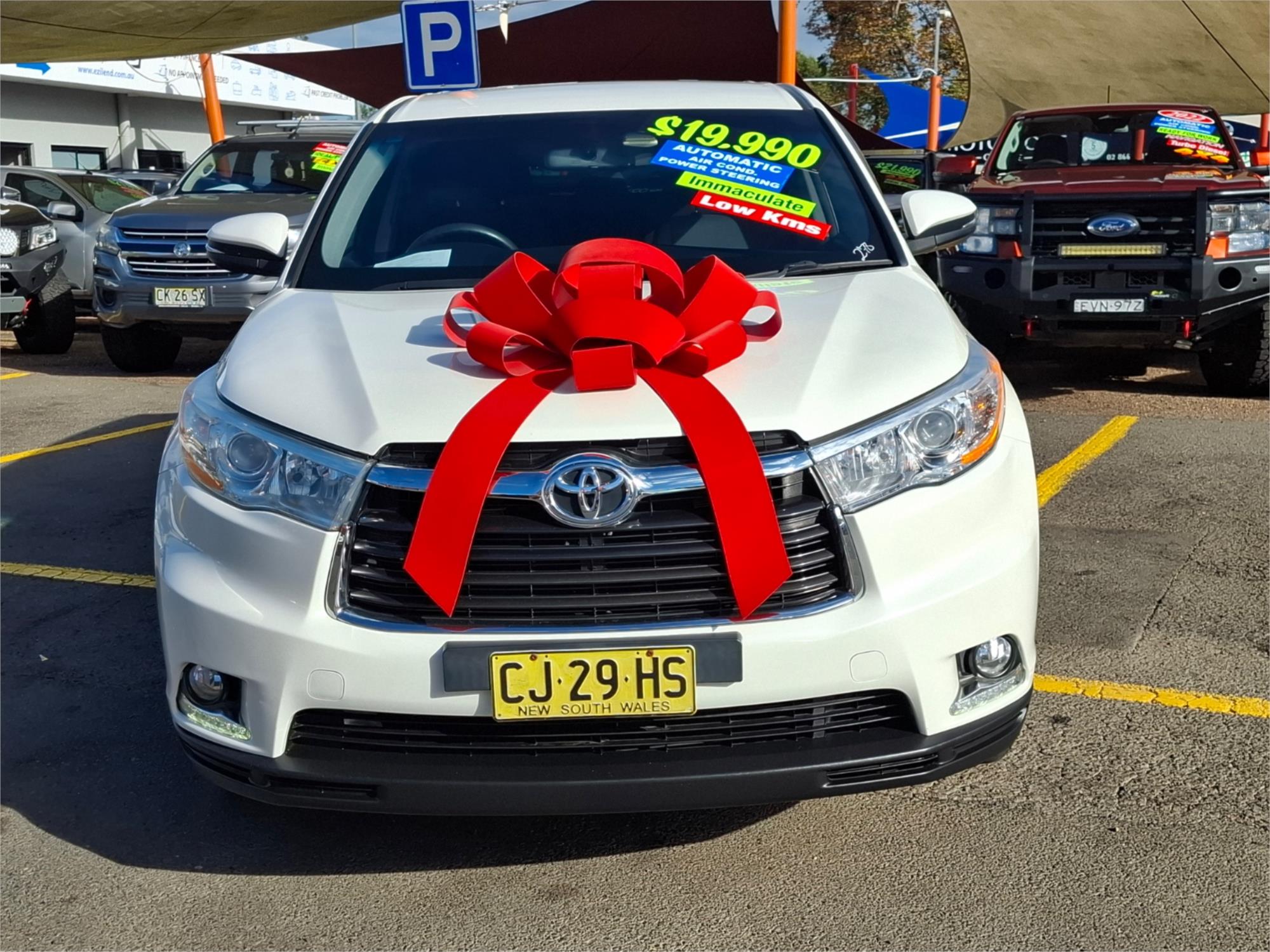 2014 TOYOTA KLUGER GSU50R GX (4x2) 6 SP AUTOMATIC 4D WAGON