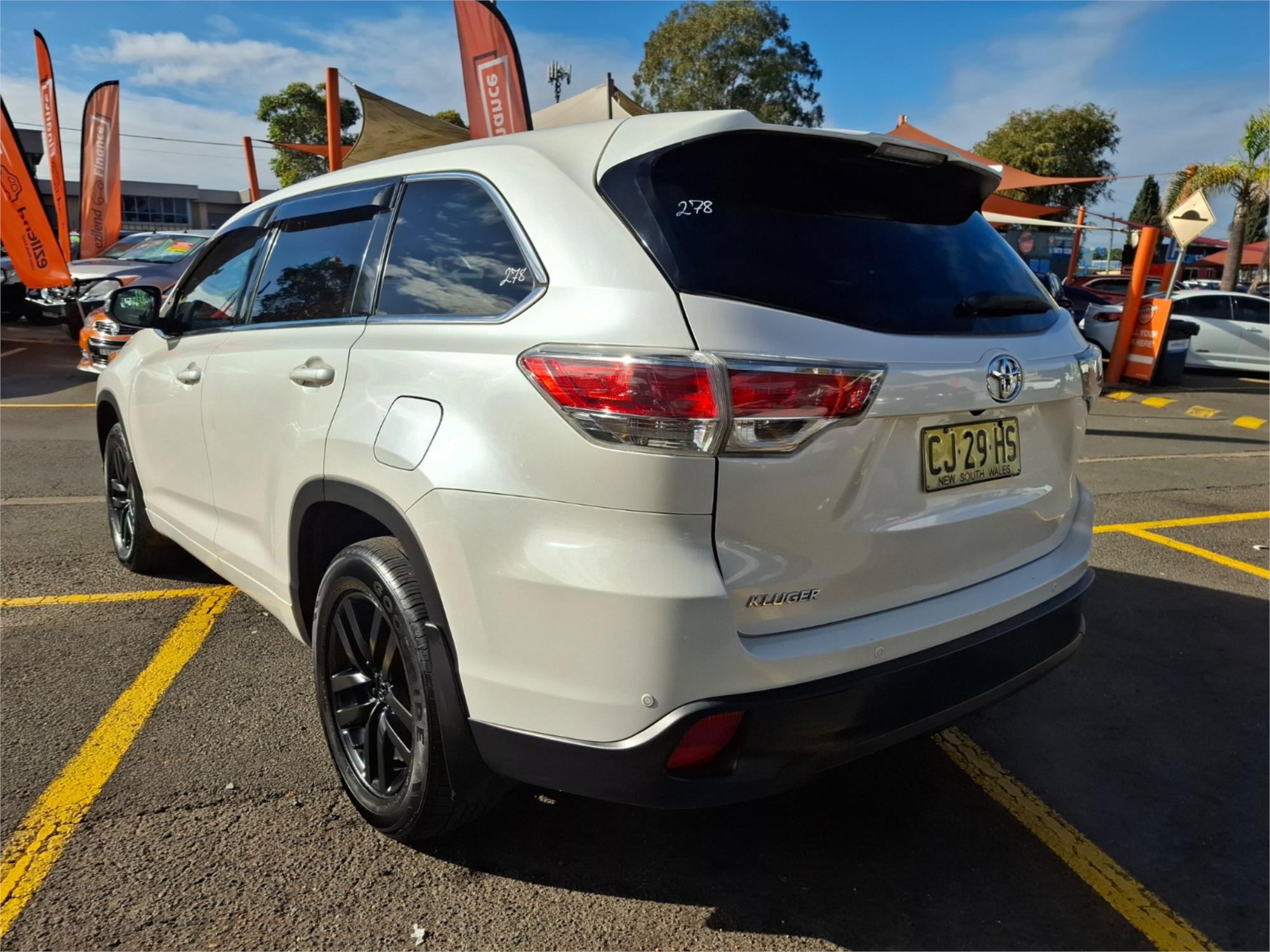 2014 TOYOTA KLUGER GSU50R GX (4x2) 6 SP AUTOMATIC 4D WAGON