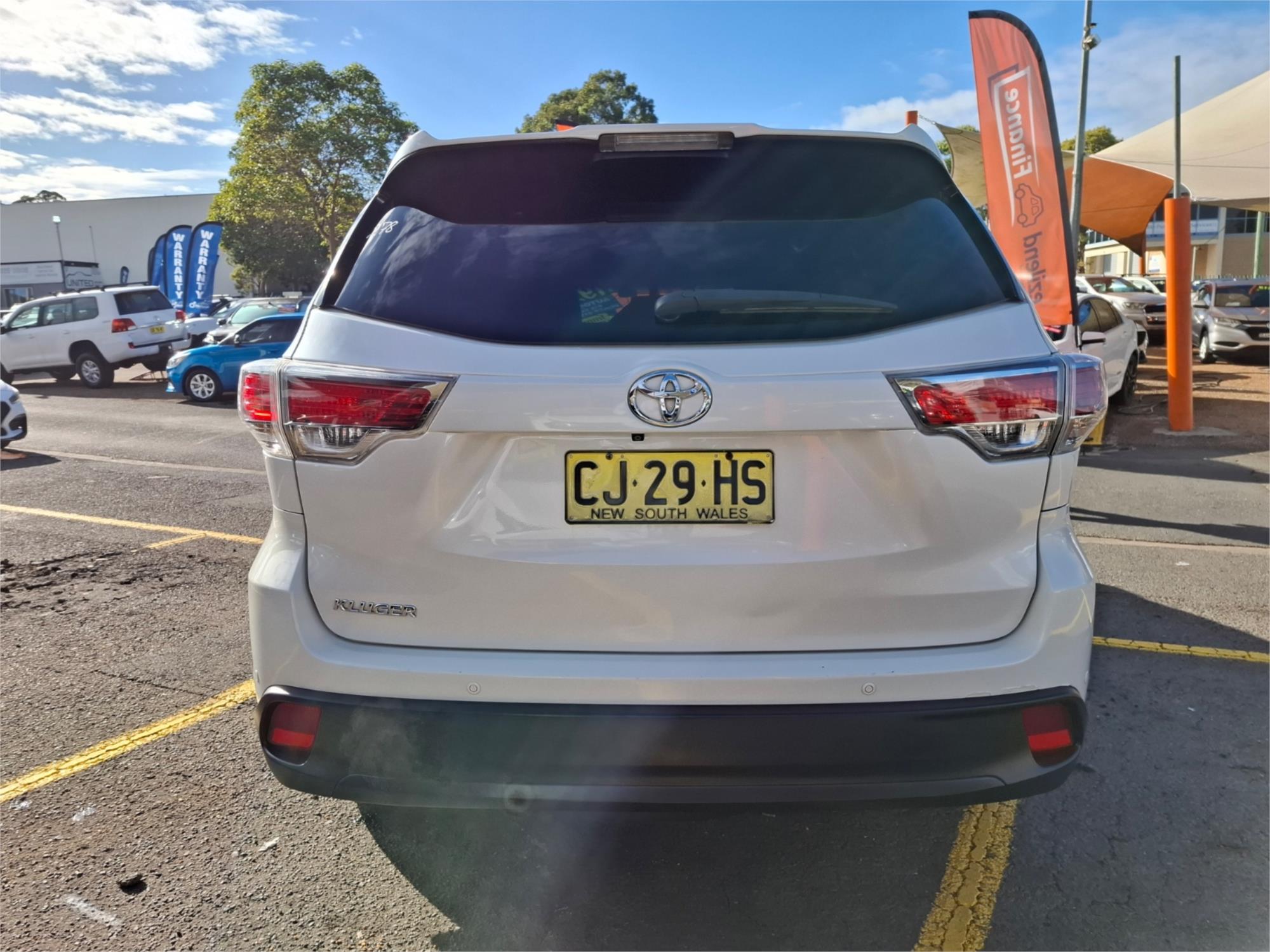 2014 TOYOTA KLUGER GSU50R GX (4x2) 6 SP AUTOMATIC 4D WAGON
