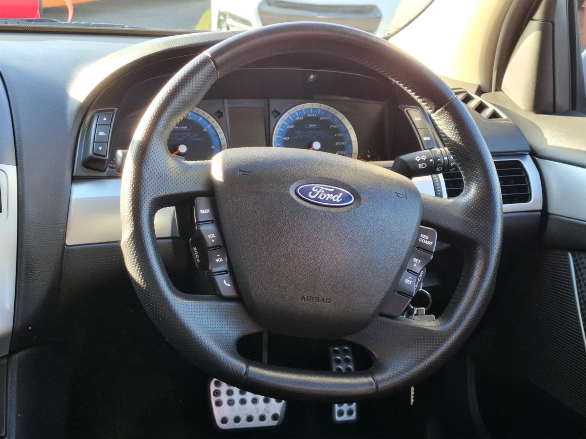 2009 FORD FALCON FG XR6 5 SP AUTO SEQ SPORT SHIFT 4D SEDAN