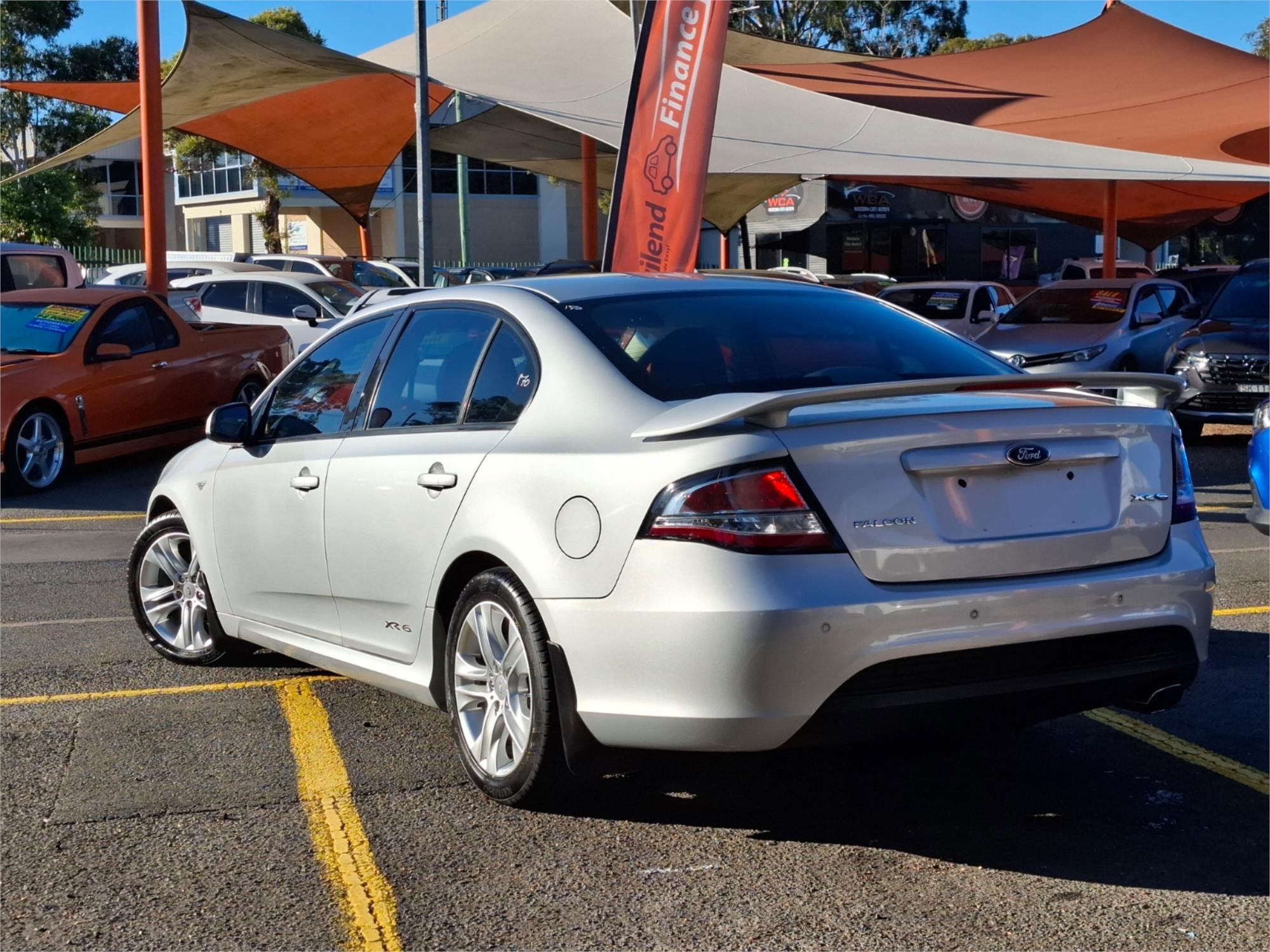 2009 FORD FALCON FG XR6 5 SP AUTO SEQ SPORT SHIFT 4D SEDAN