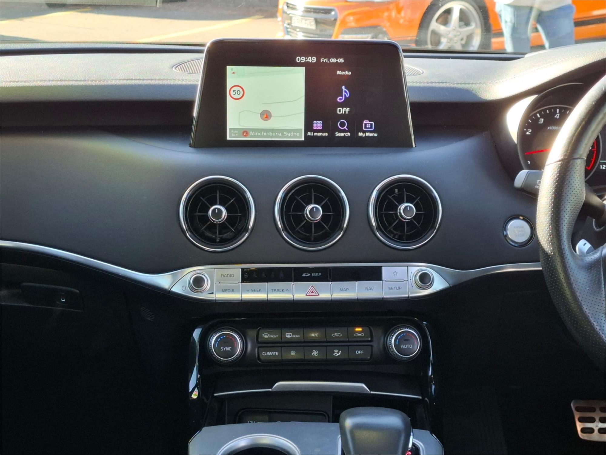 2020 KIA STINGER CK MY20 GT (BLACK LEATHER) 8 SP AUTOMATIC 4D SEDAN